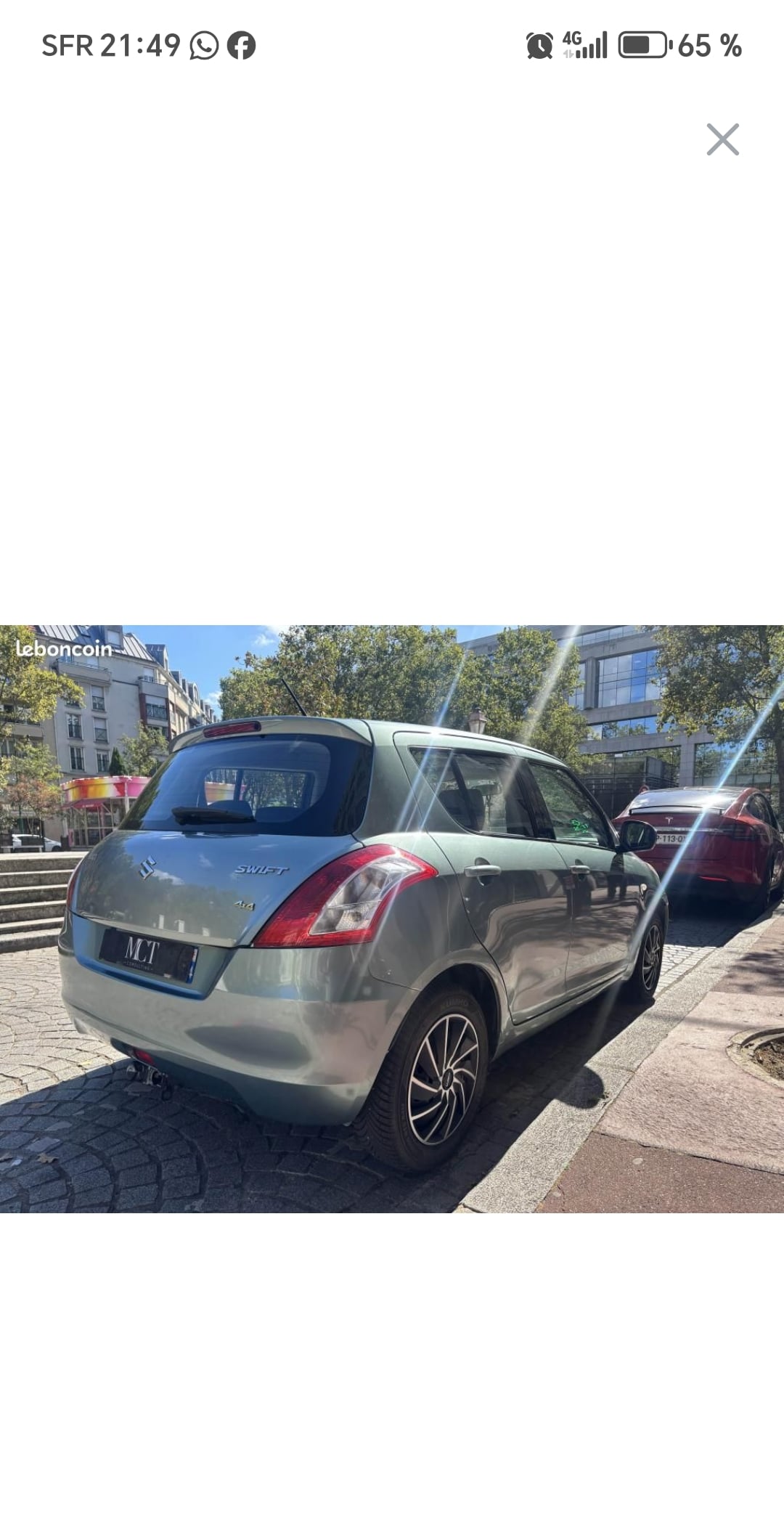 Suzuki Swift avec Quatre roues motrices