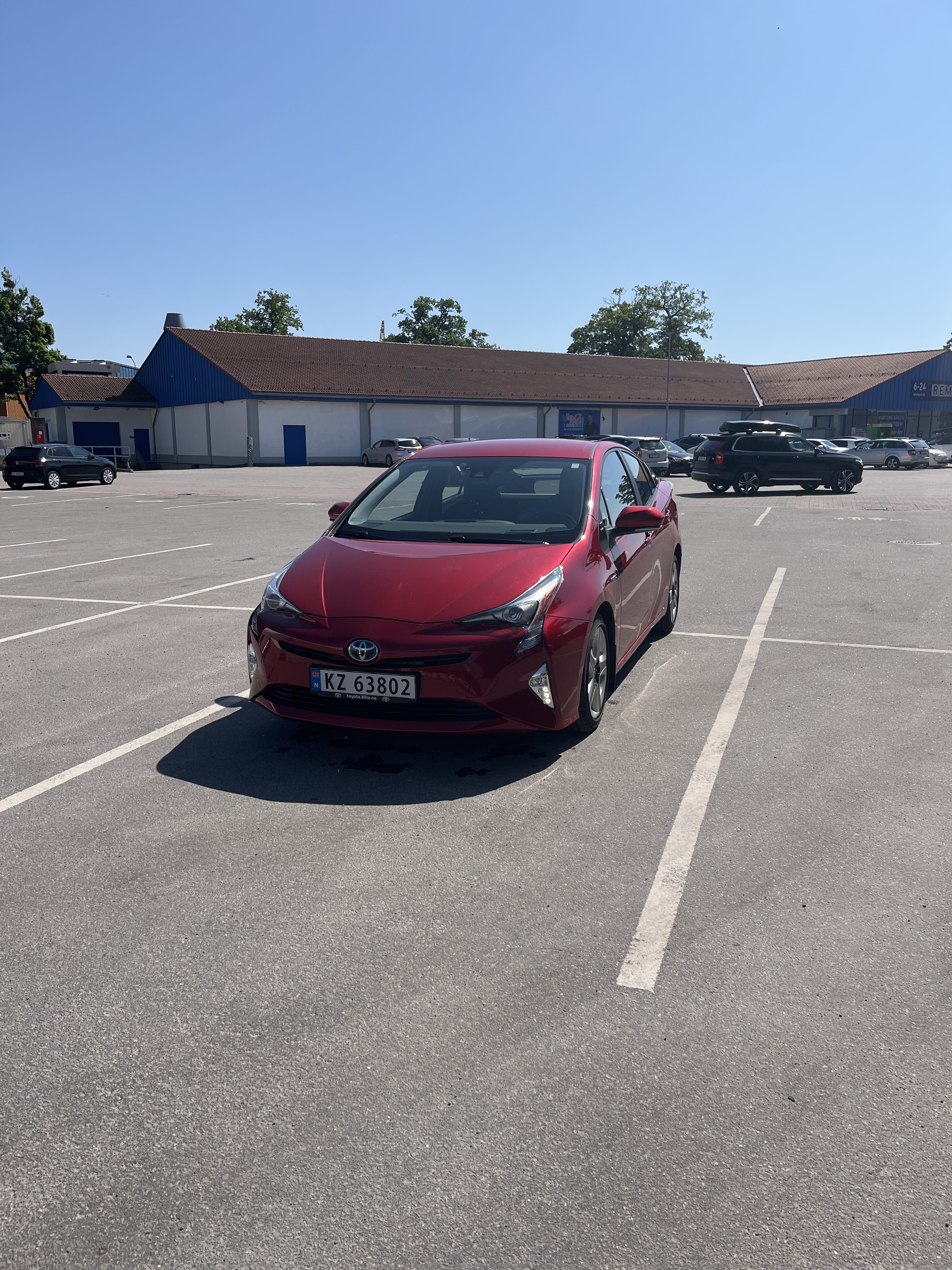 Toyota Prius, 2016, Blyfri 95 / Elektrisk (hybrid), automatisk