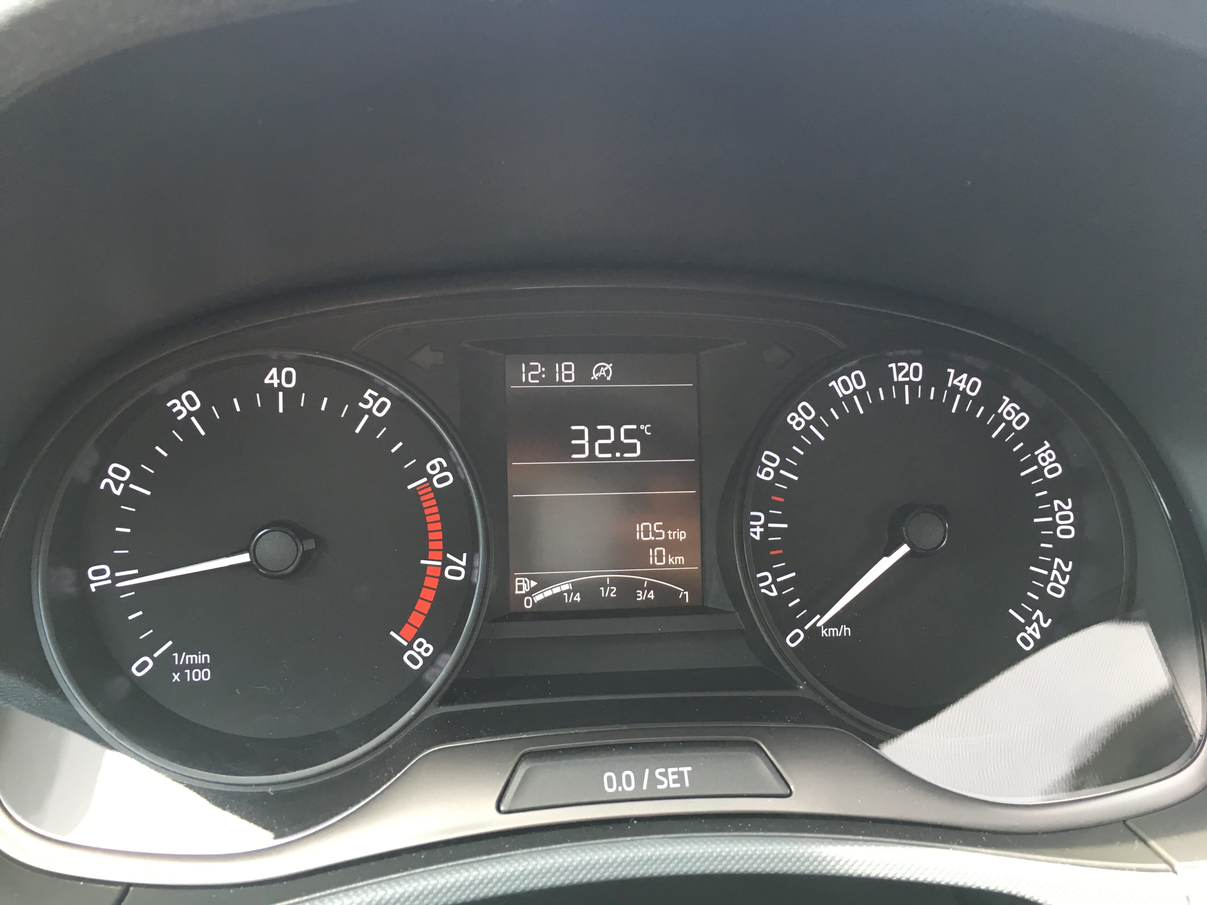 Skoda Fabia Kombi - Raumwunder mit Winterreifen