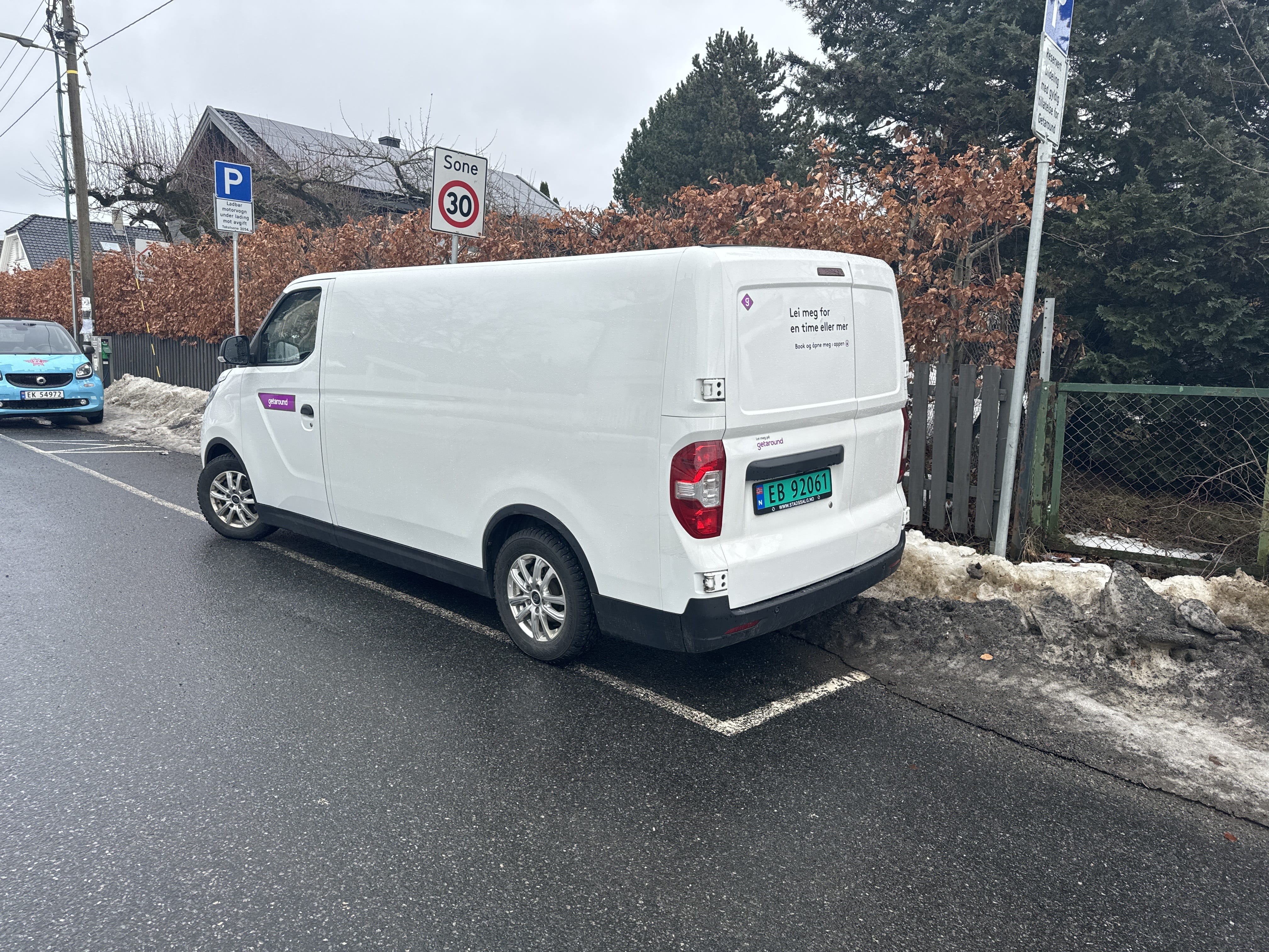 Maxus eDeliver 3 with Cruise control
