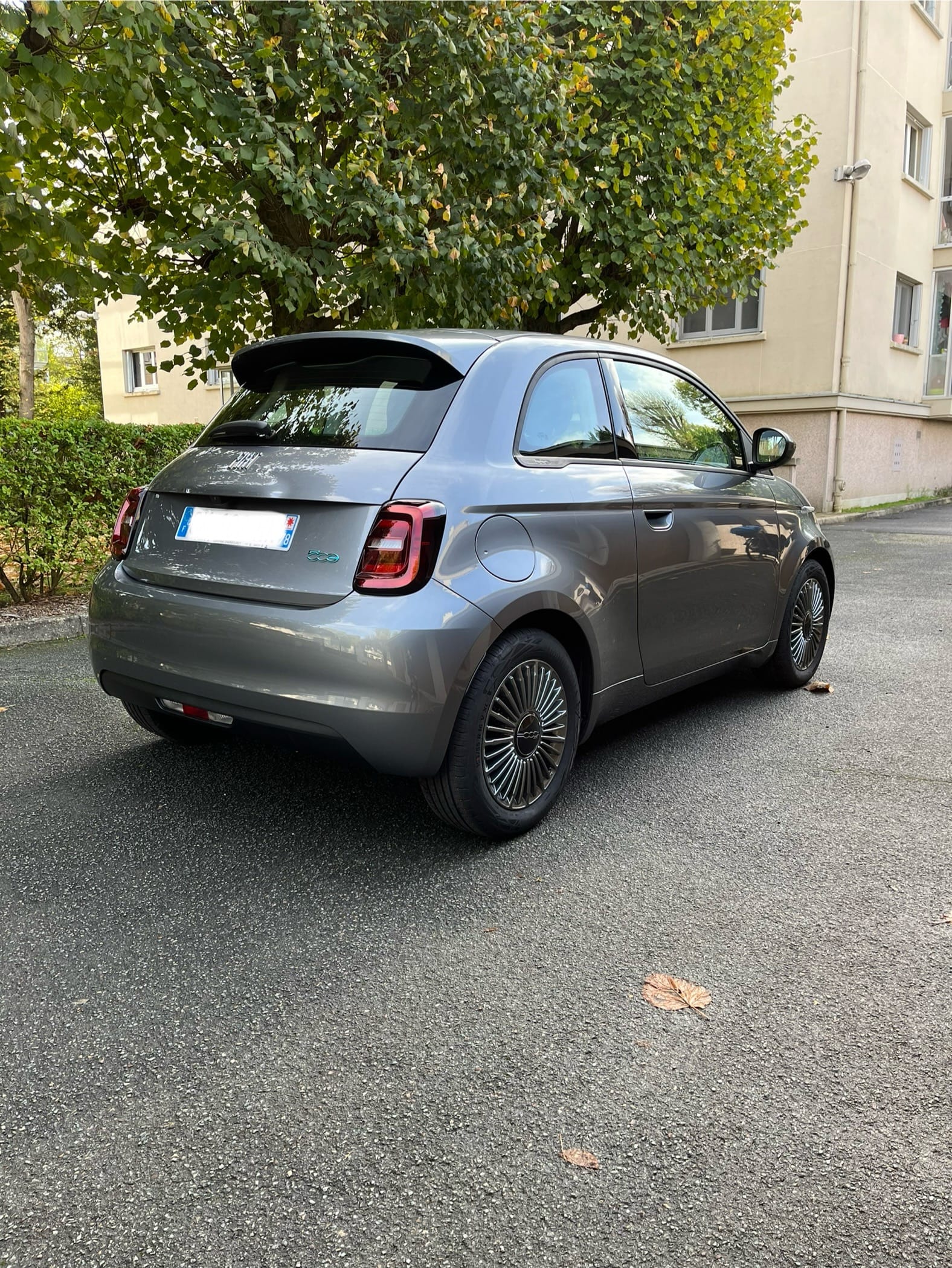 Fiat 500e avec GPS