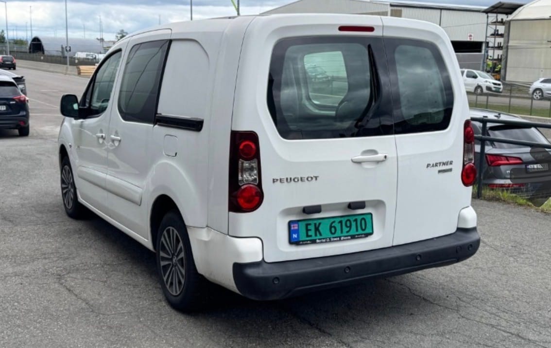 Peugeot Partner Varebil Elektrisk = Gratis bom og gateparkering i Oslo. med Cruisekontroll