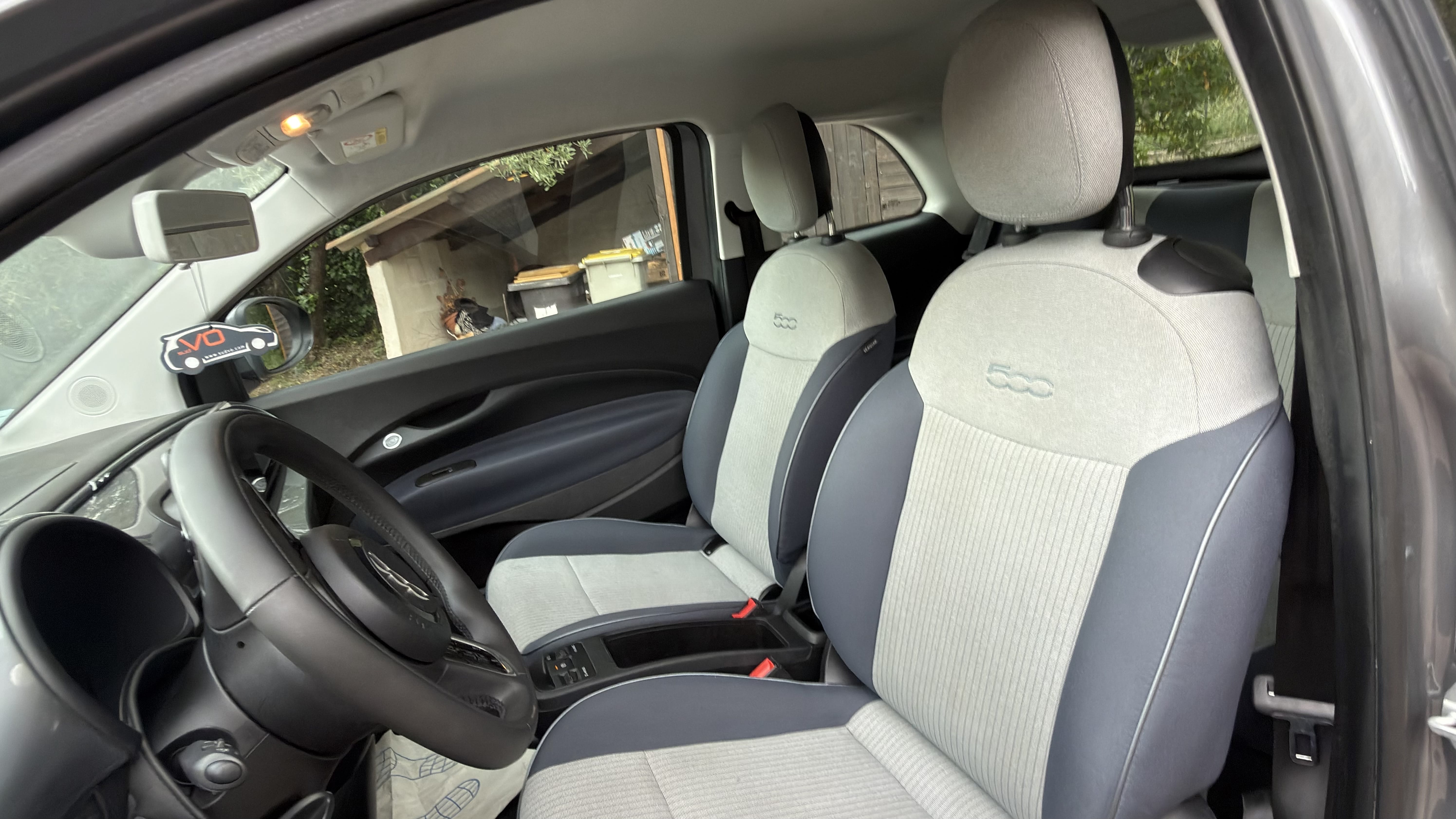 Fiat 500e avec Apple CarPlay