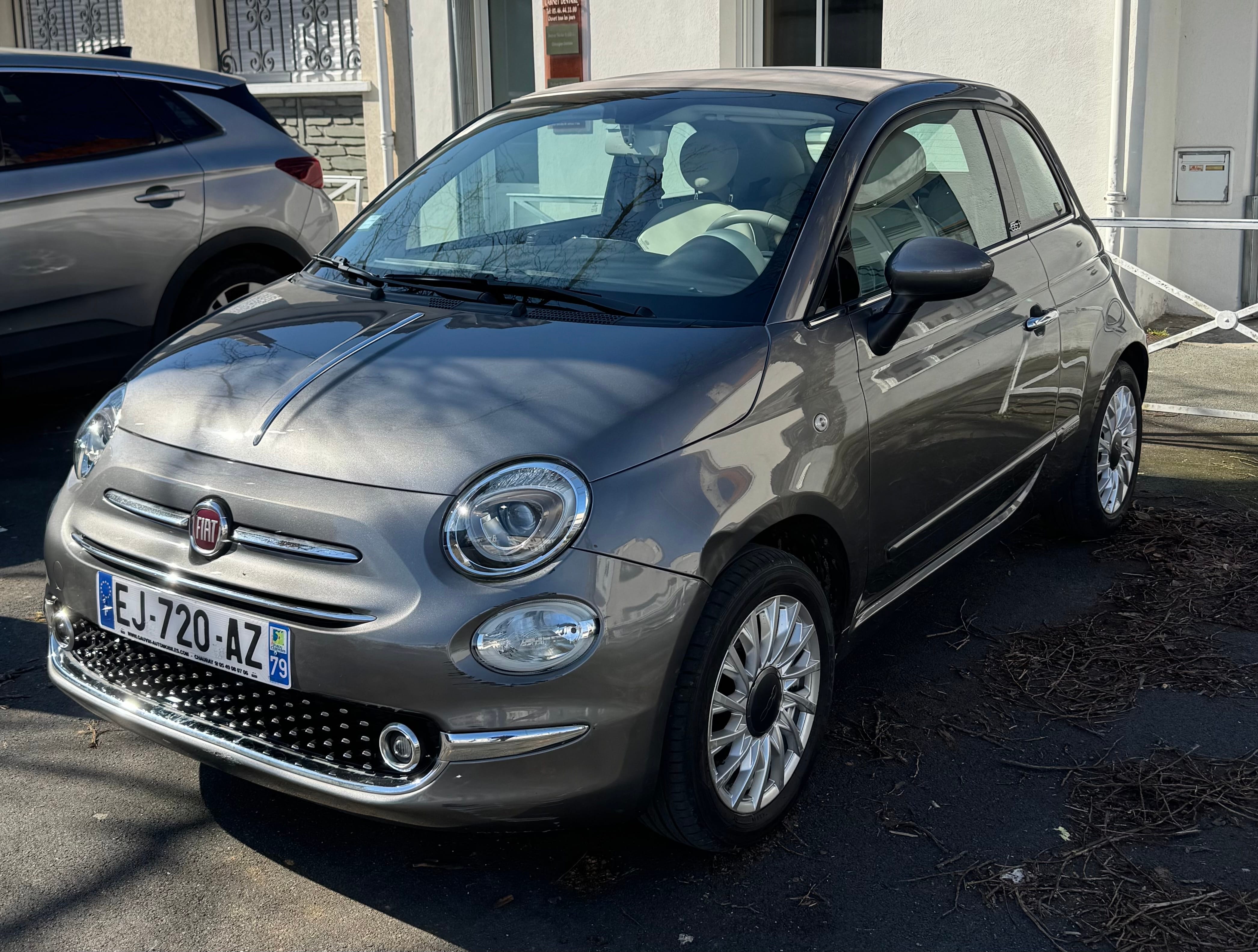 Fiat 500 C 1.2 Mpi LOUNGE, 2016, Essence 95