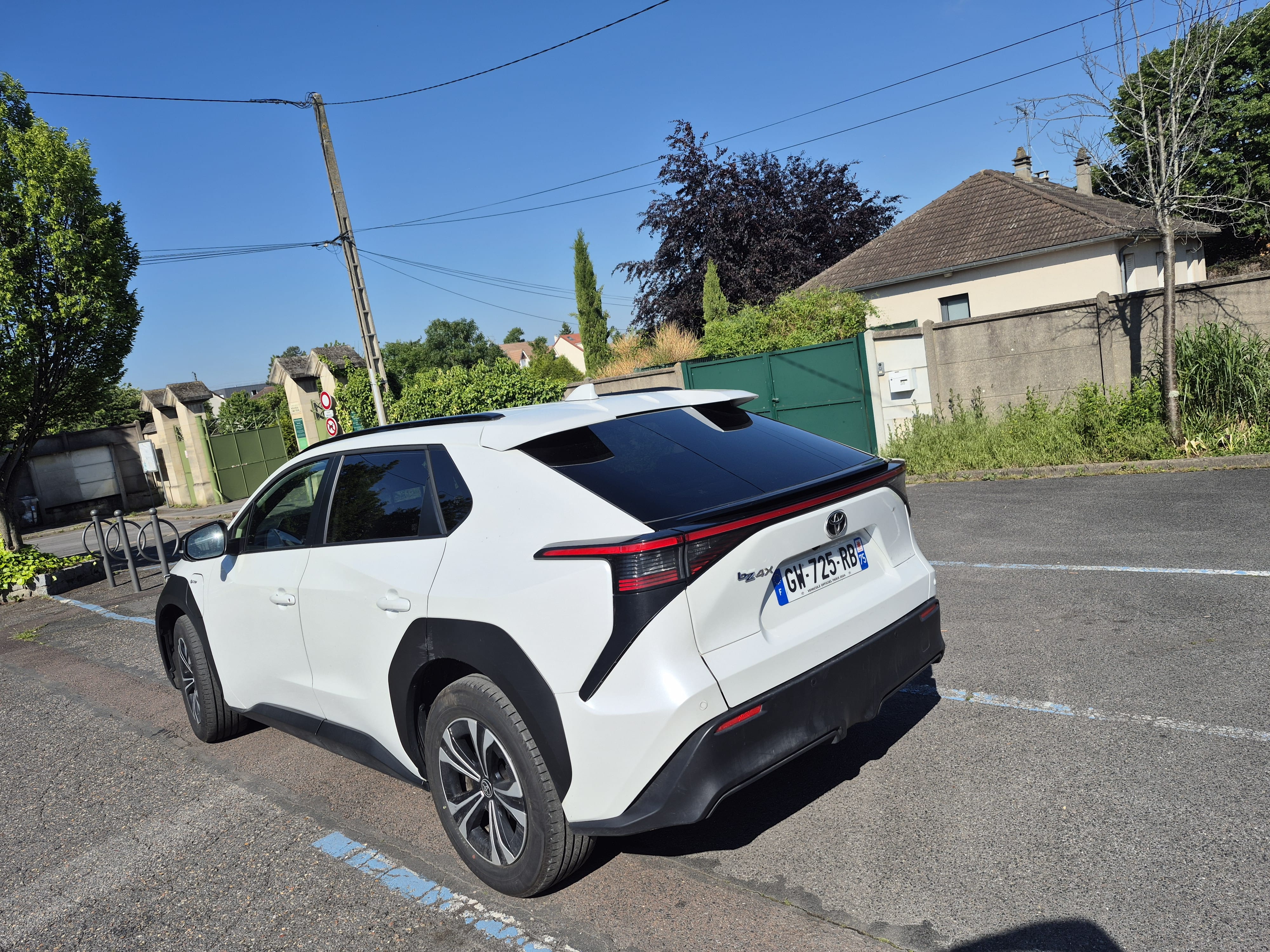 Toyota bZ4X avec Caméra de recul