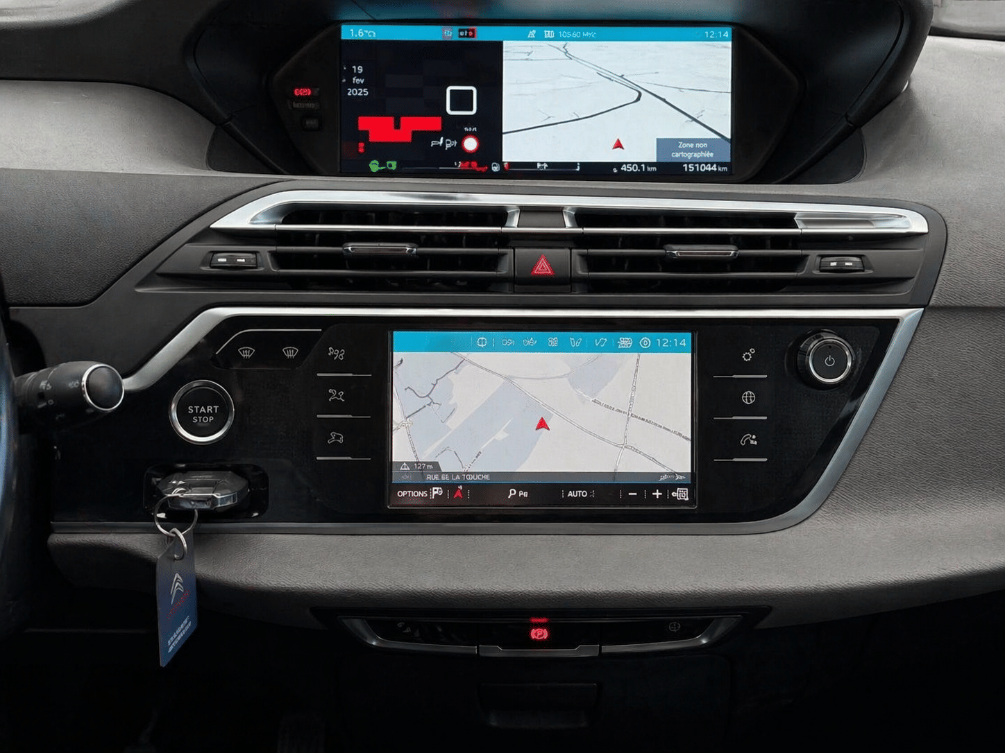 Citroen C4 Picasso avec Android Auto