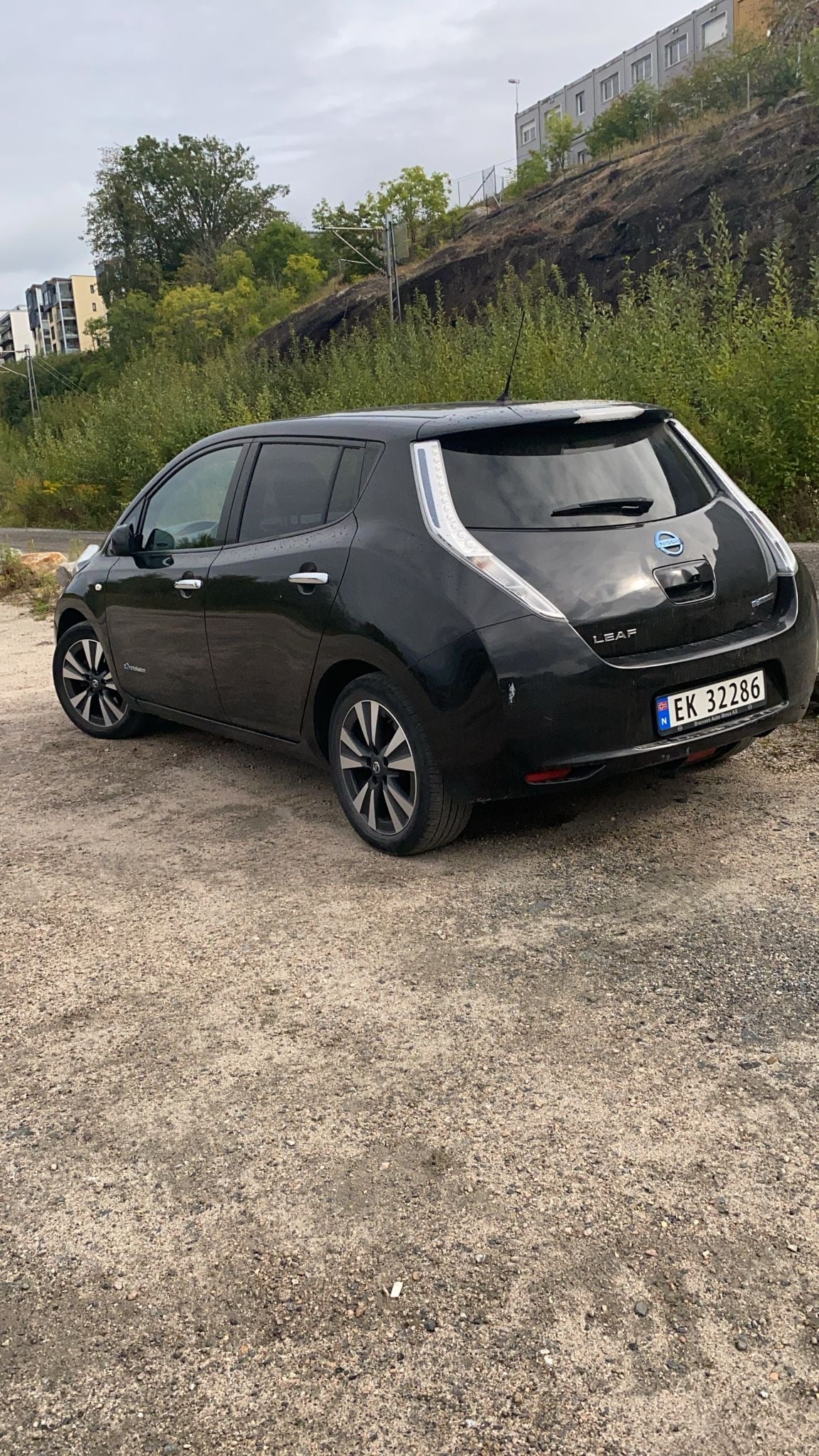 Nissan Leaf med Ryggekamera