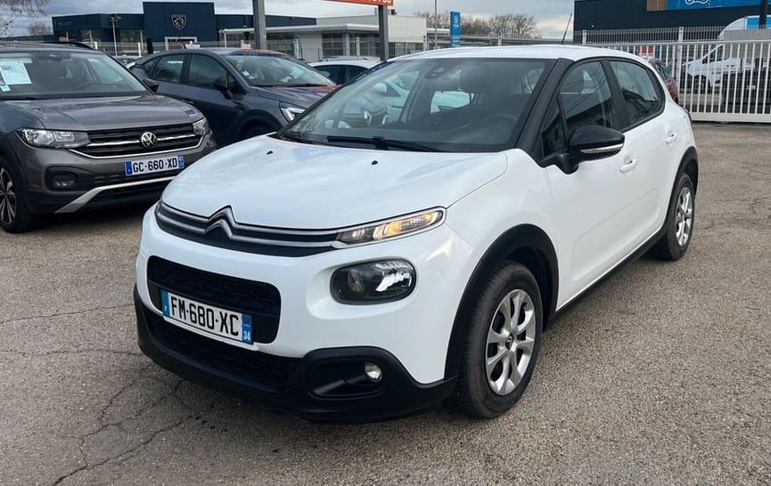 Citroen C3 Société Sté 2 PLACES Ess 82 CV *26012* FM680XC, 2020, Essence 95
