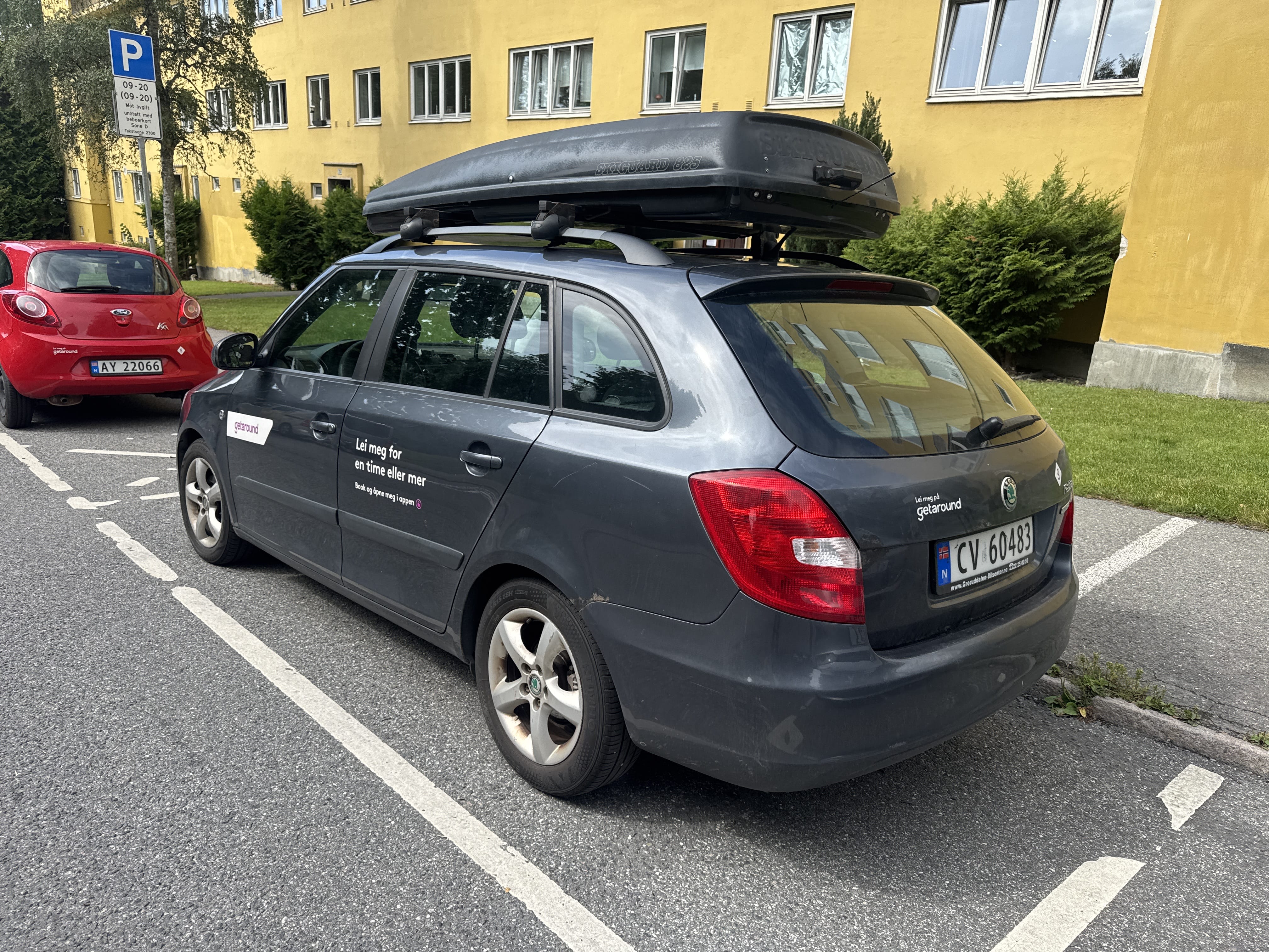 Skoda Fabia Combi med Lydinngang
