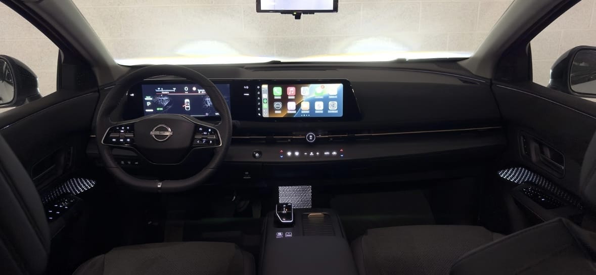 Nissan Ariya Evolve+ E-4orce med GPS