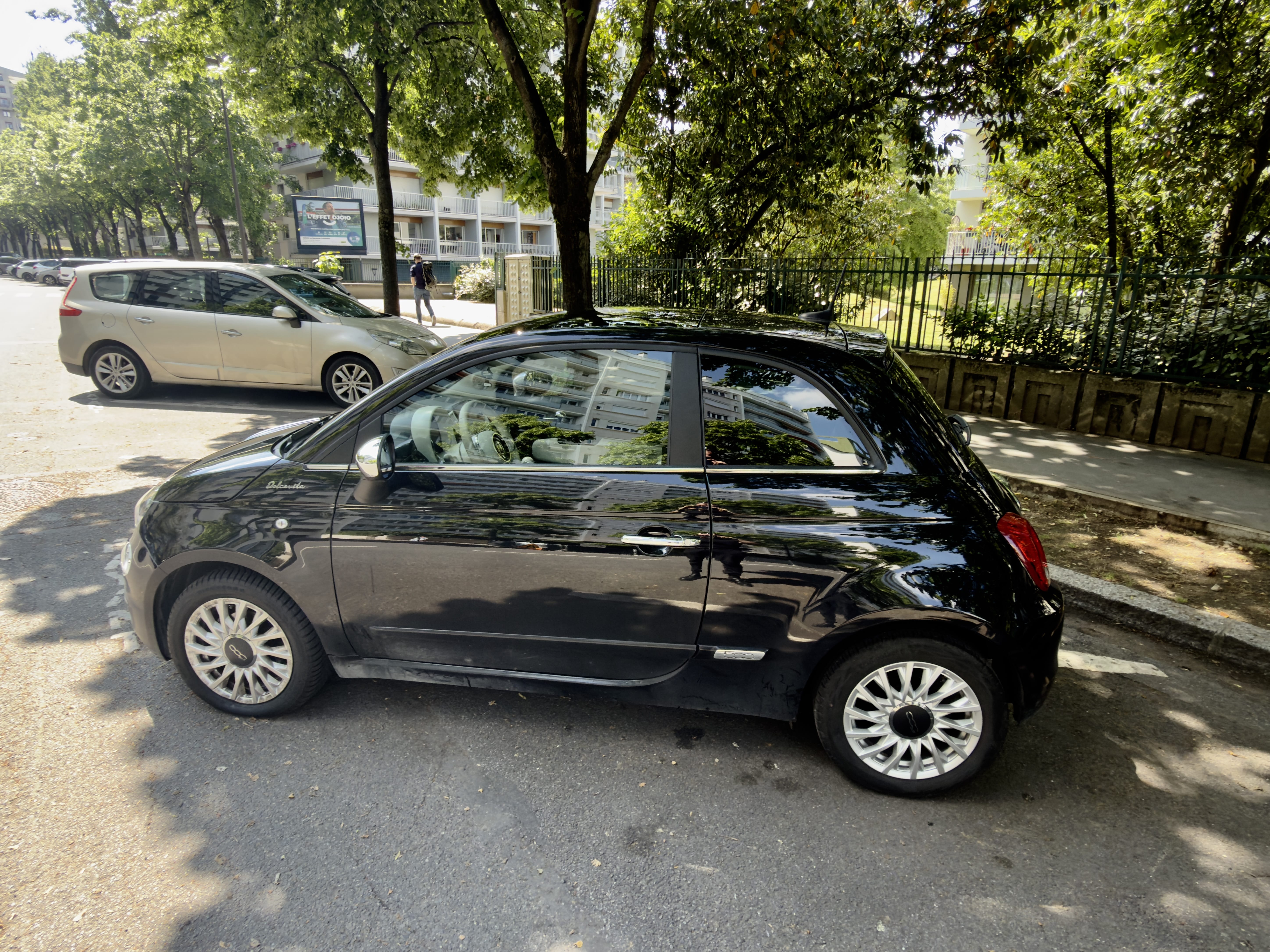 Fiat 500 C Hybride avec Climatisation