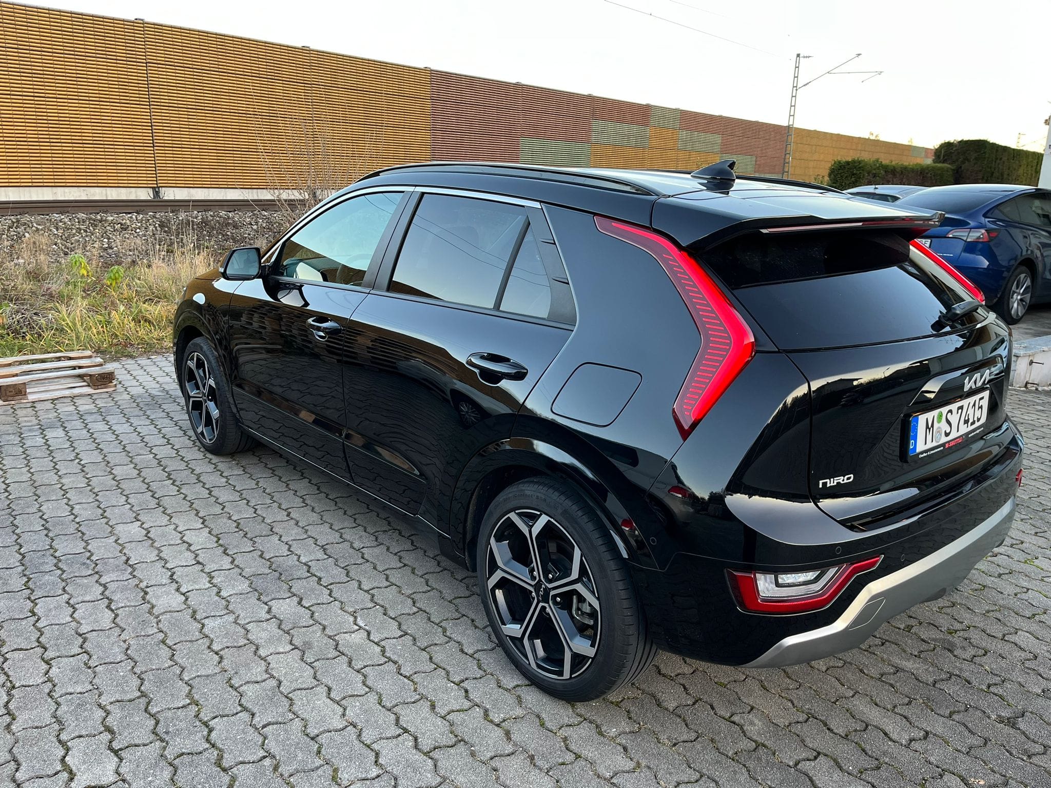 Kia Niro Hybrid mit Navigationsgerät