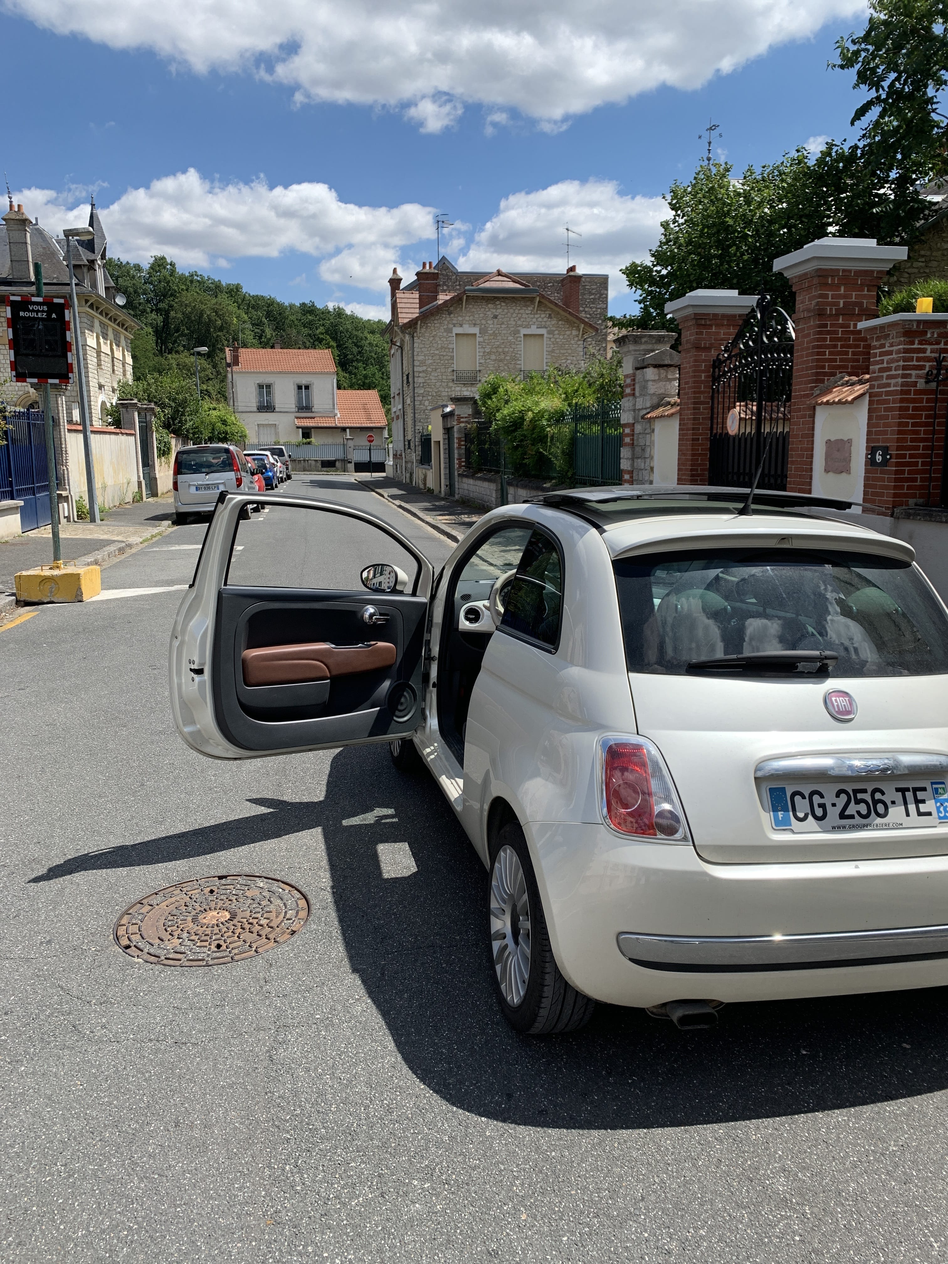 Fiat 500 avec Entrée audio / iPod