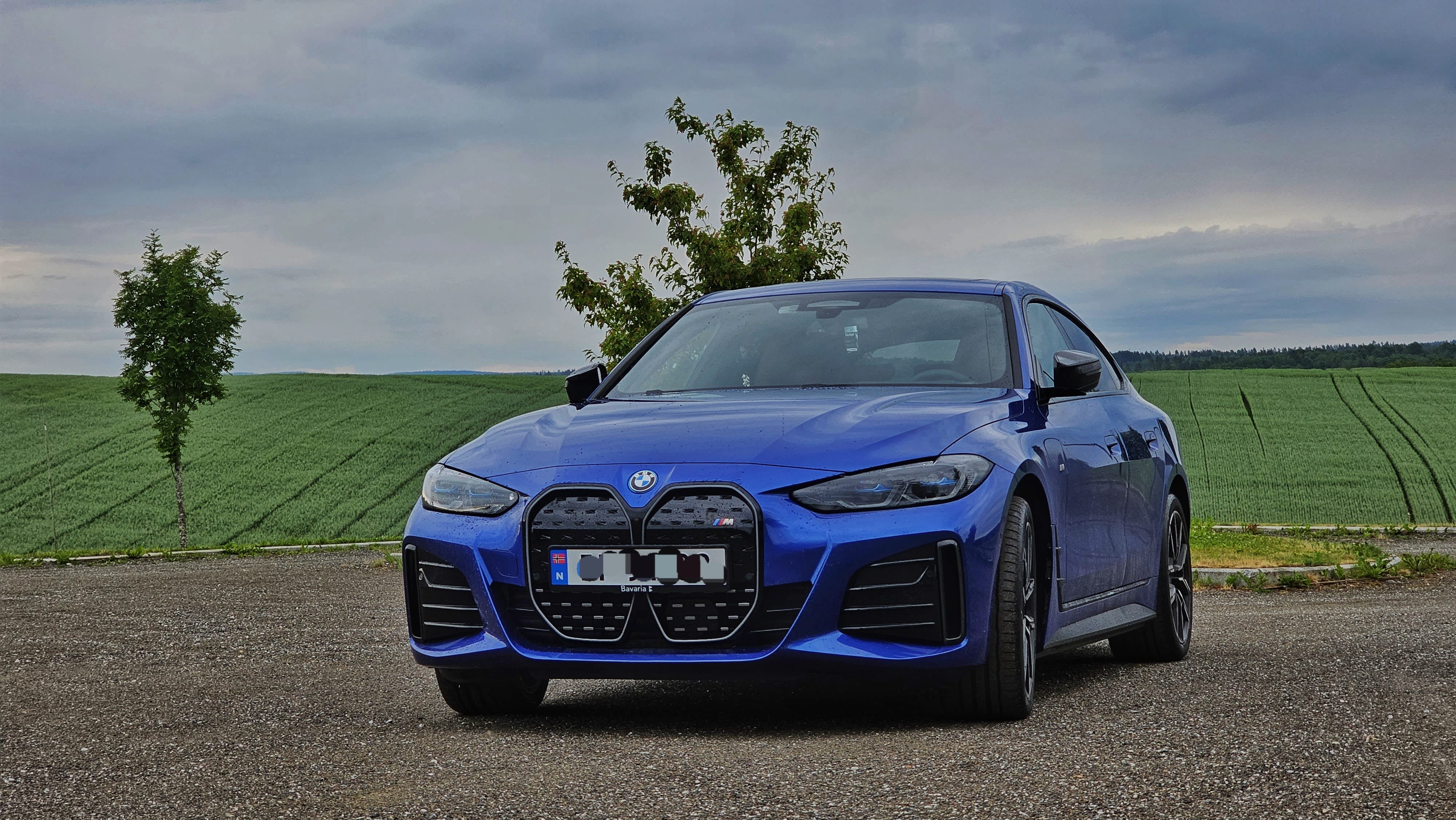 BMW i4 M50 con Neumáticos de invierno