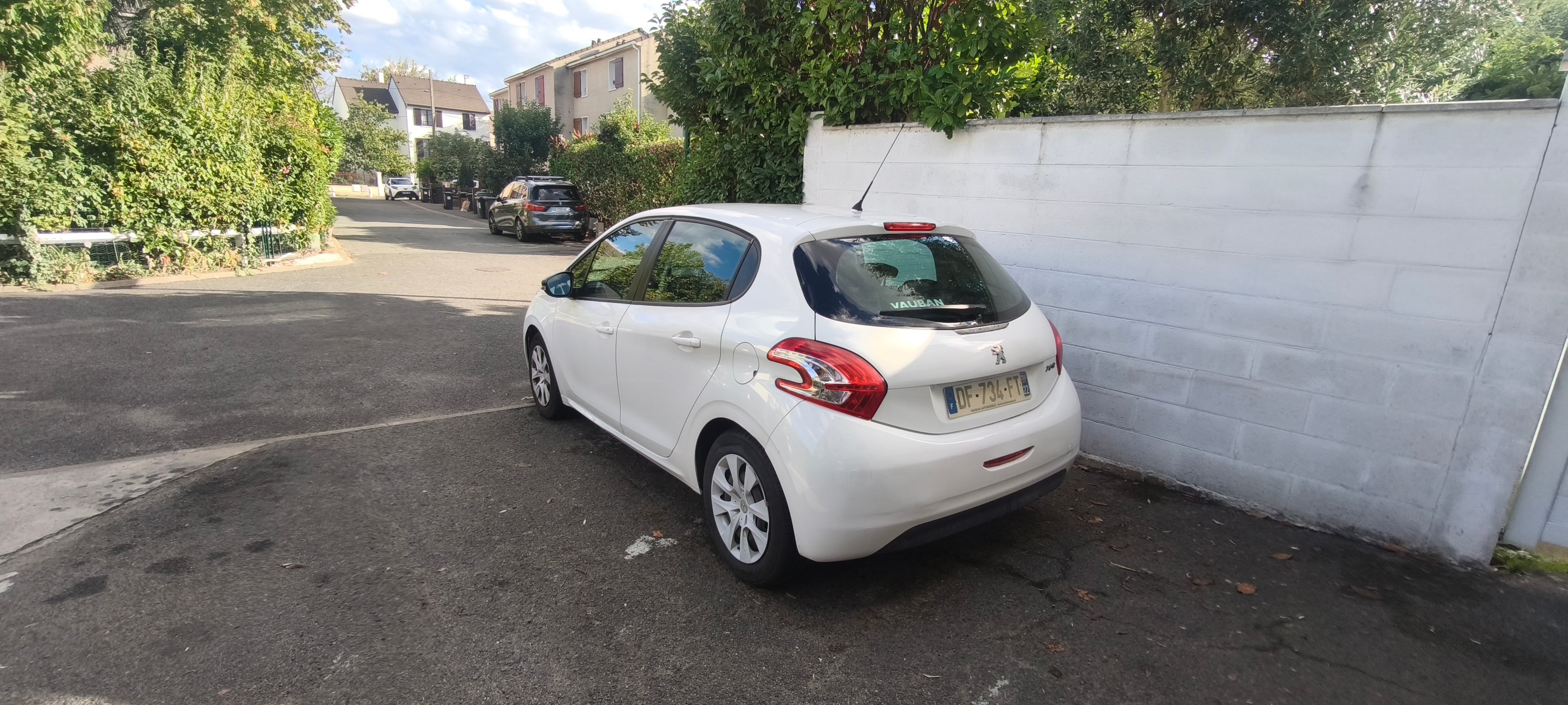 Peugeot 208 avec Siège bébé