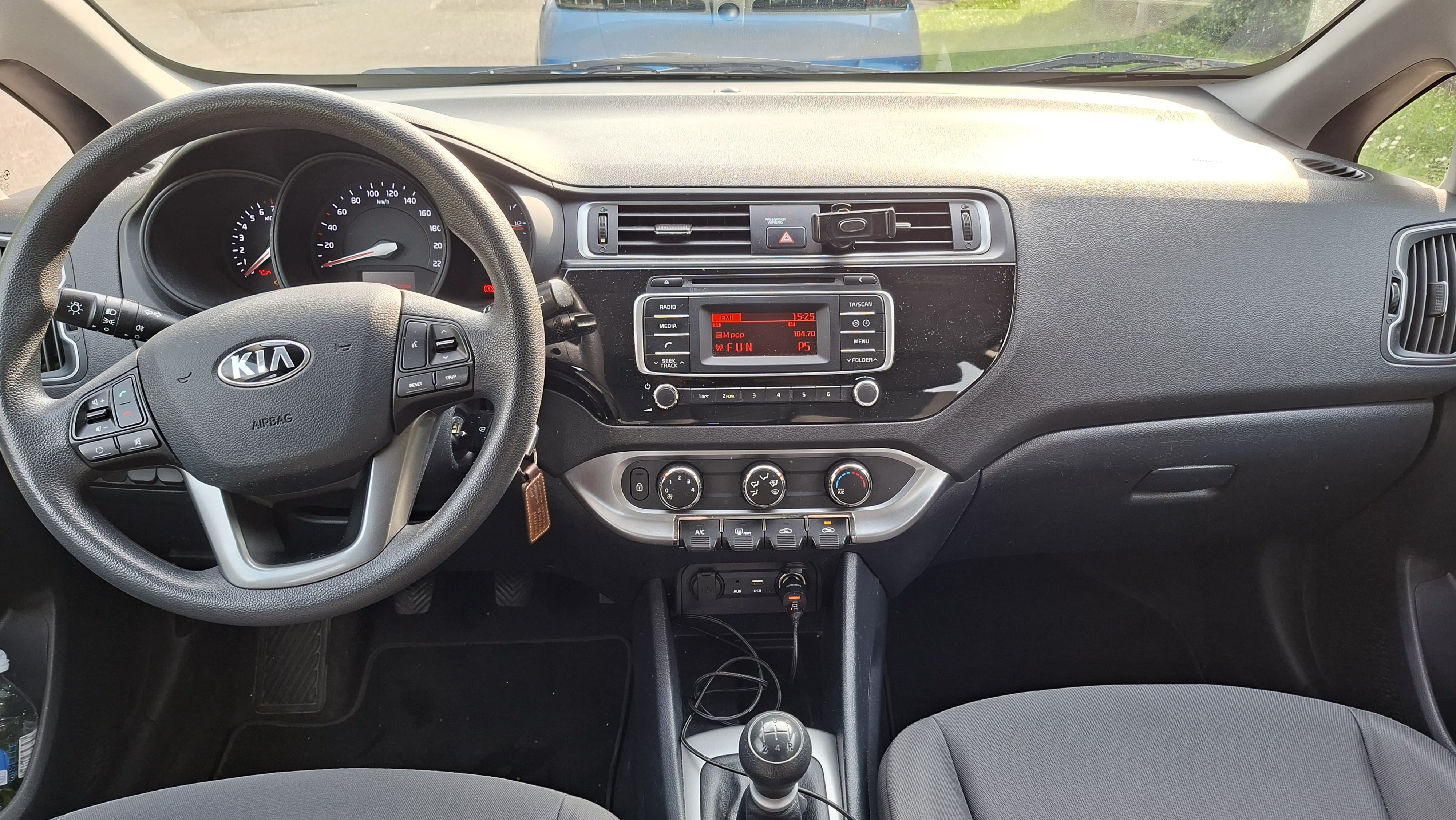 Kia Rio met Bluetooth audio