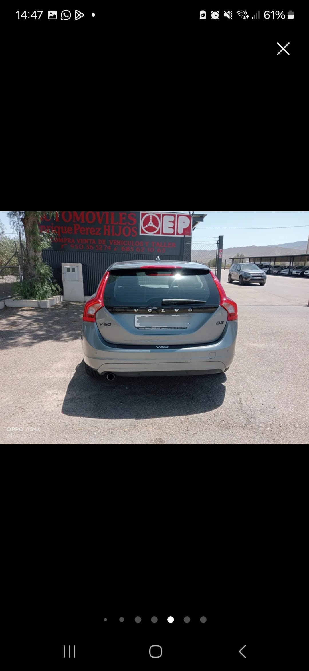 Volvo V60 with GPS