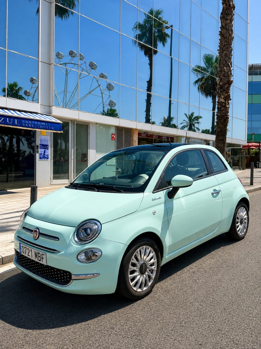 Fiat 500 C Híbrido, 2022, Gasolina 95