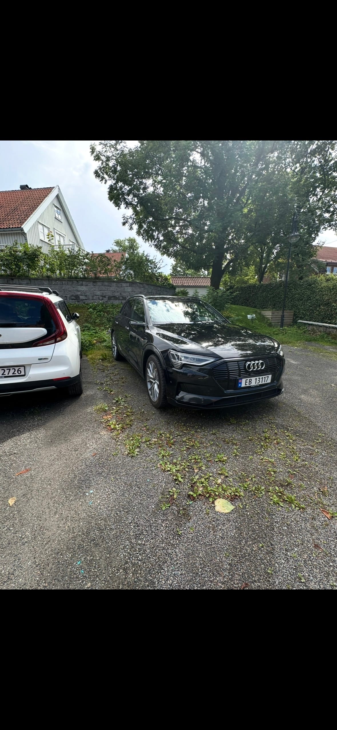 Audi e-tron med Ryggekamera