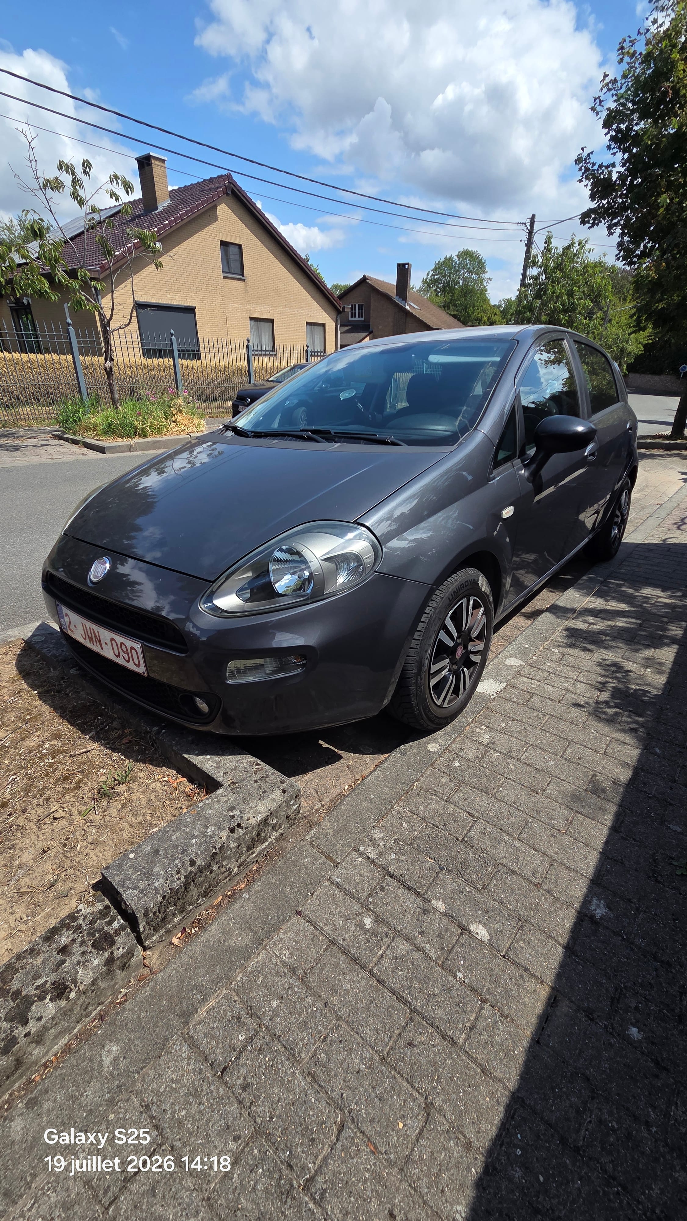 Fiat Punto, 2012, Euro 95 (E10)