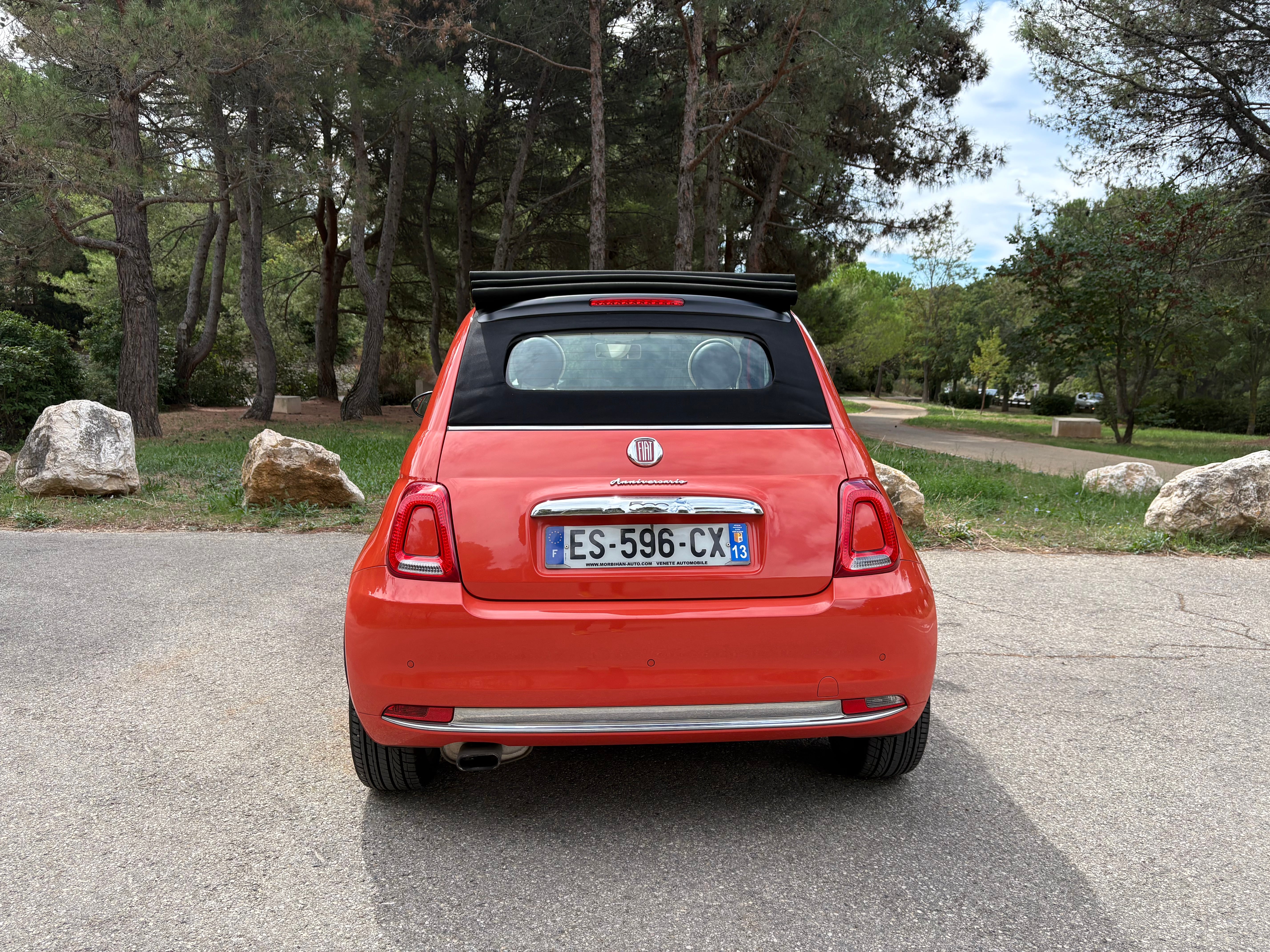 Fiat 500 C with Bluetooth audio