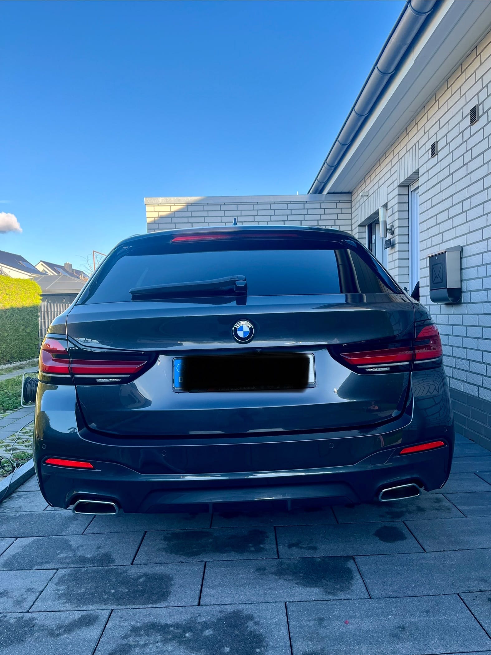 BMW 5er mit Navigationsgerät