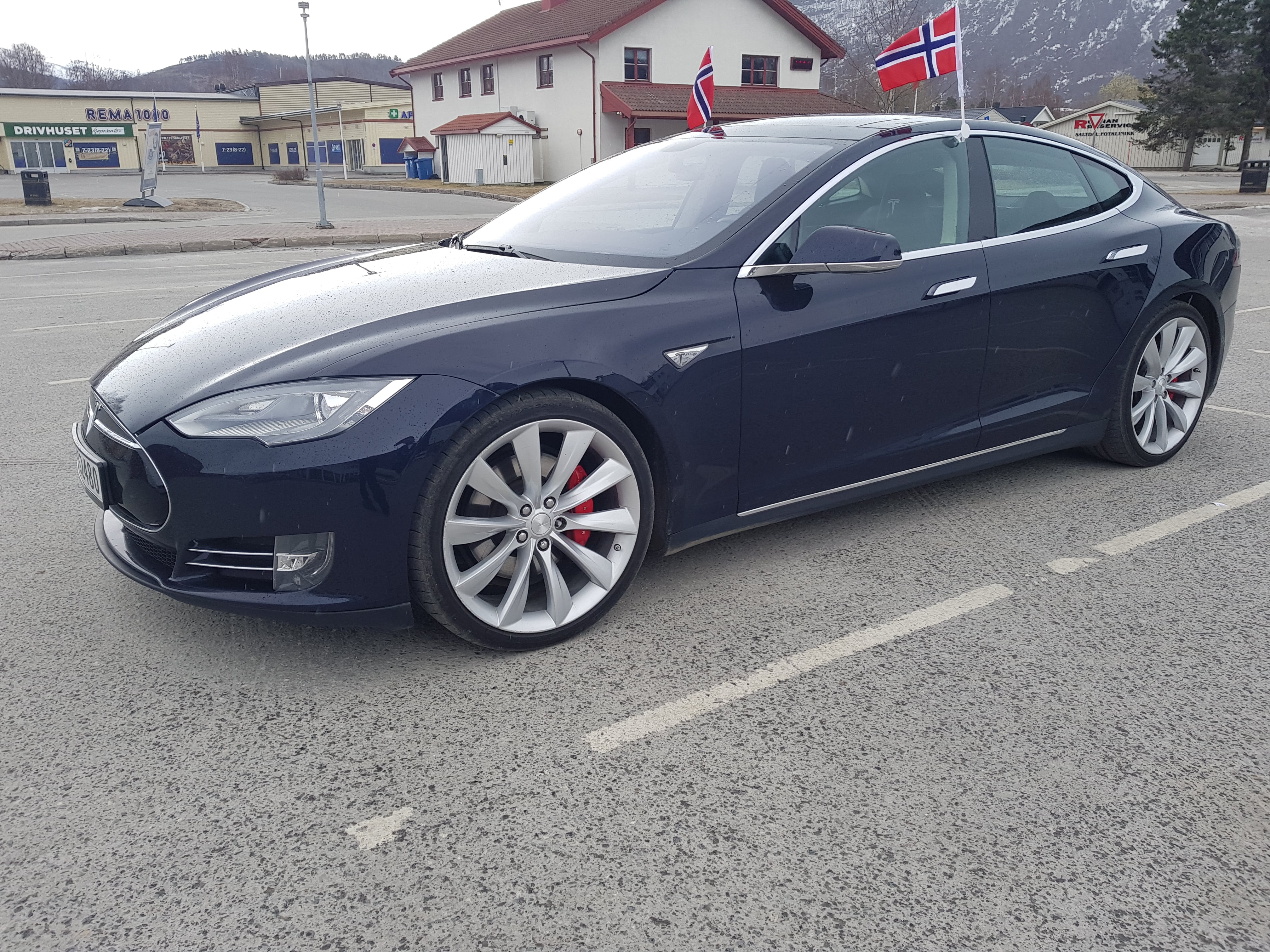 Tesla Model S Performance, 2015, Elektrisk, automatisk