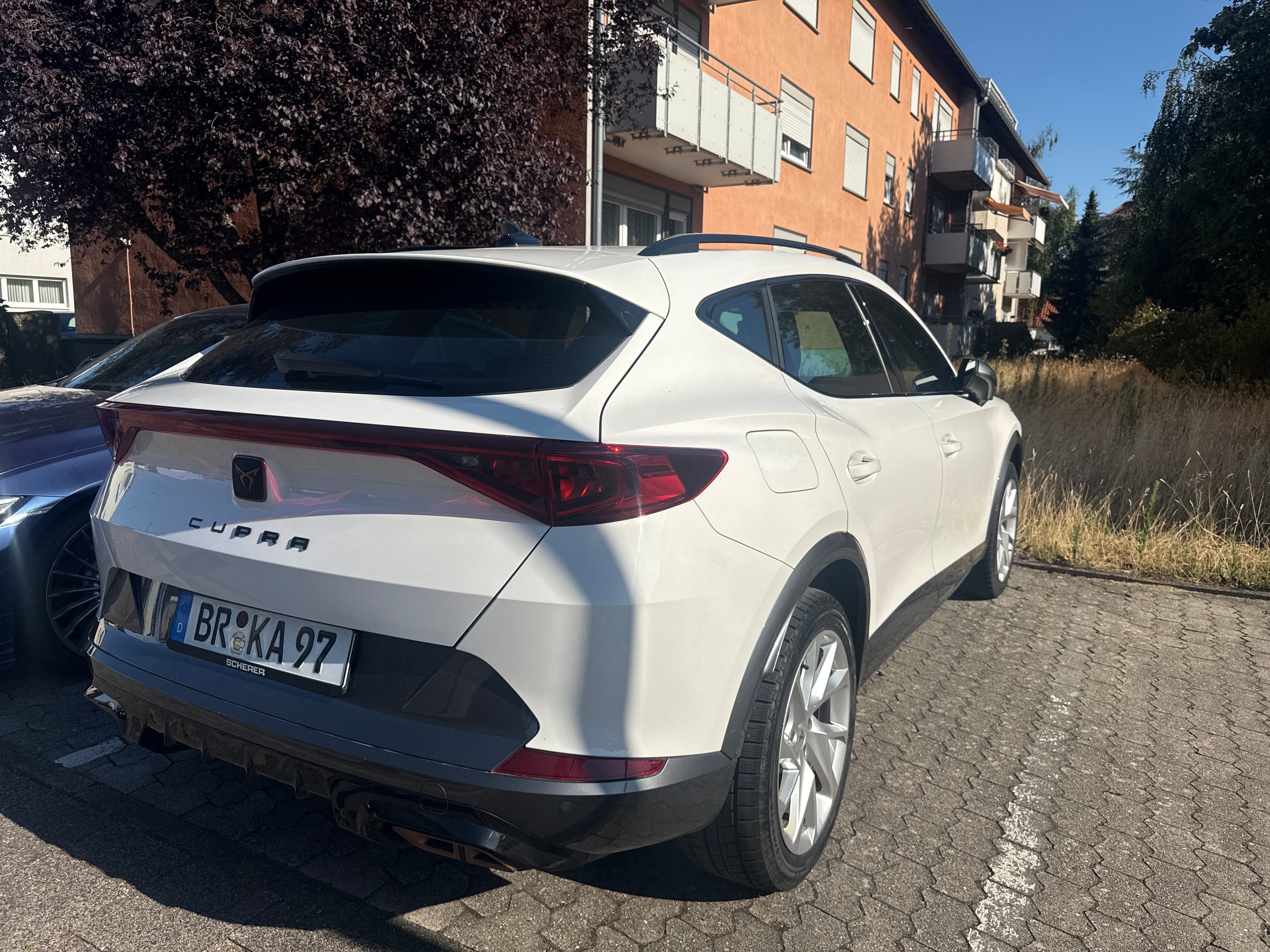 Cupra Formentor mit Navigationsgerät