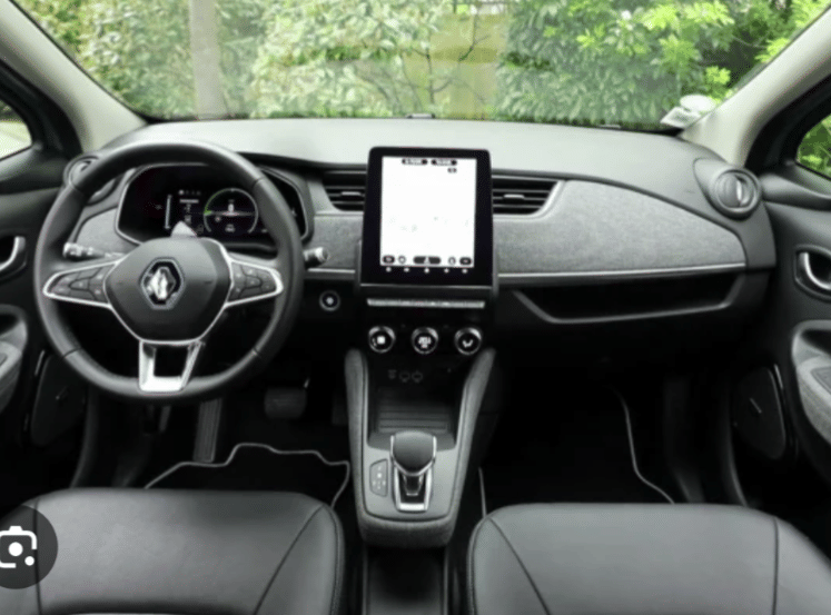 Renault ZOE avec GPS