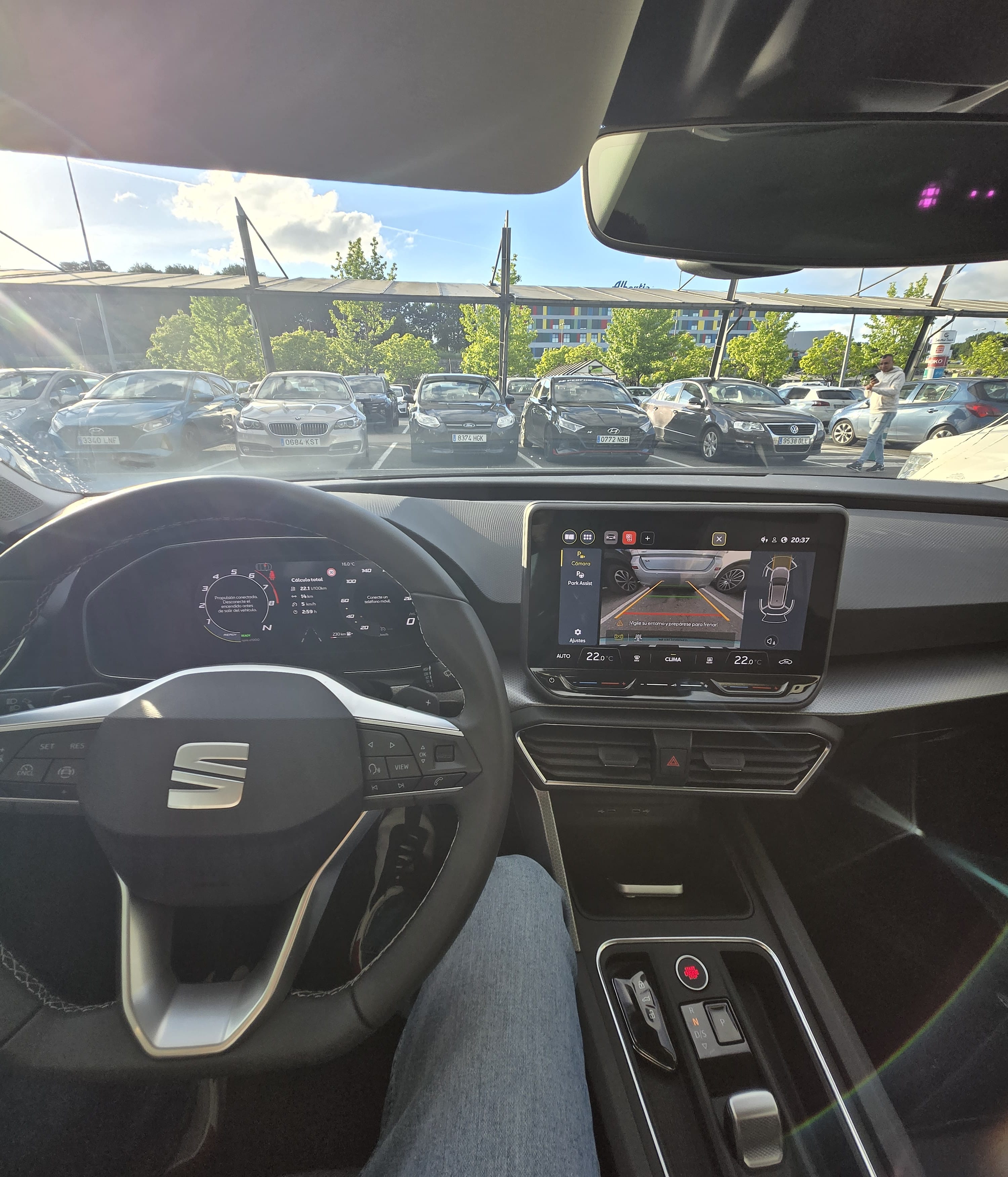 Seat Leon con Cámara de marcha atrás