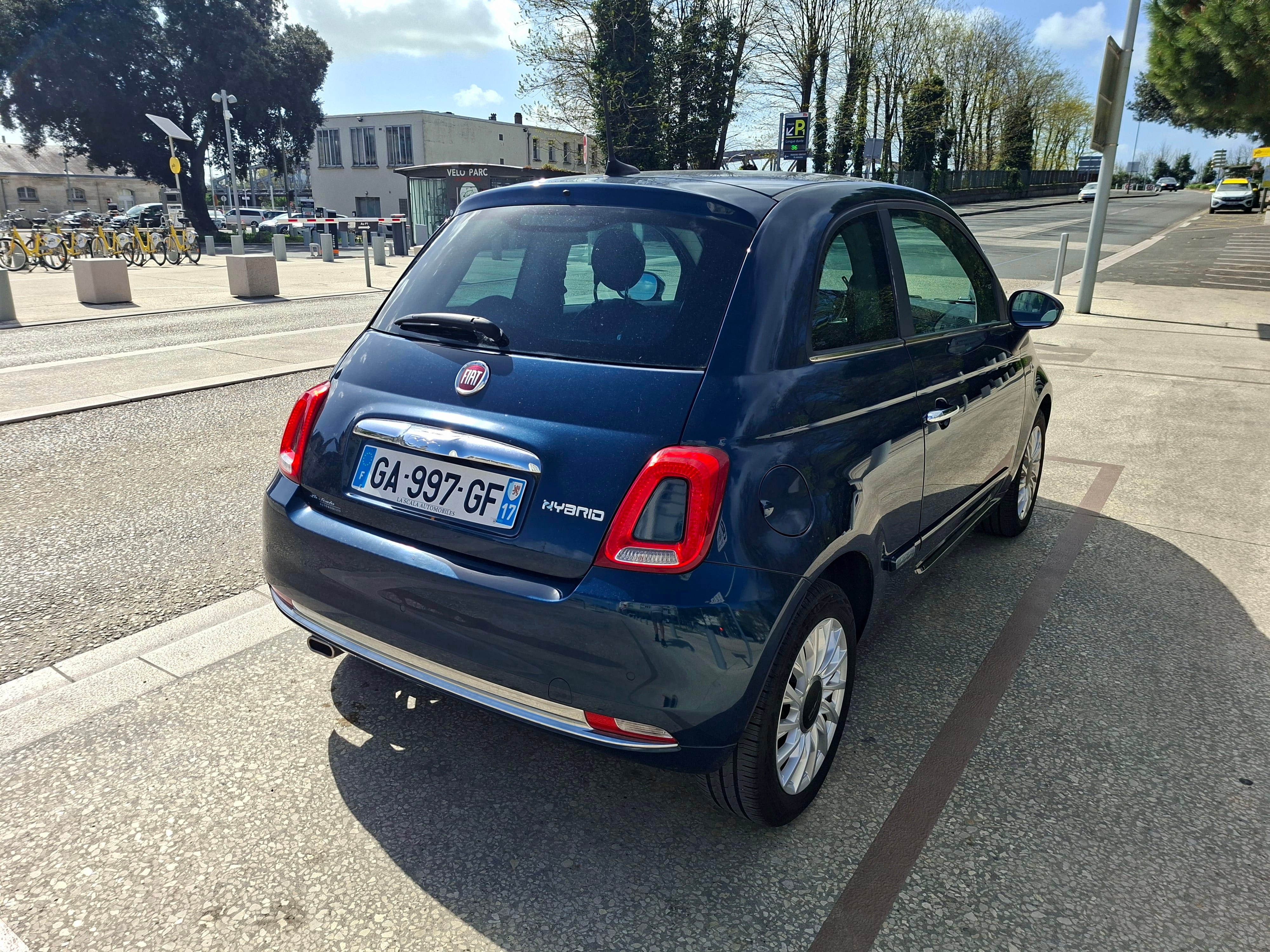 Fiat 500 avec GPS
