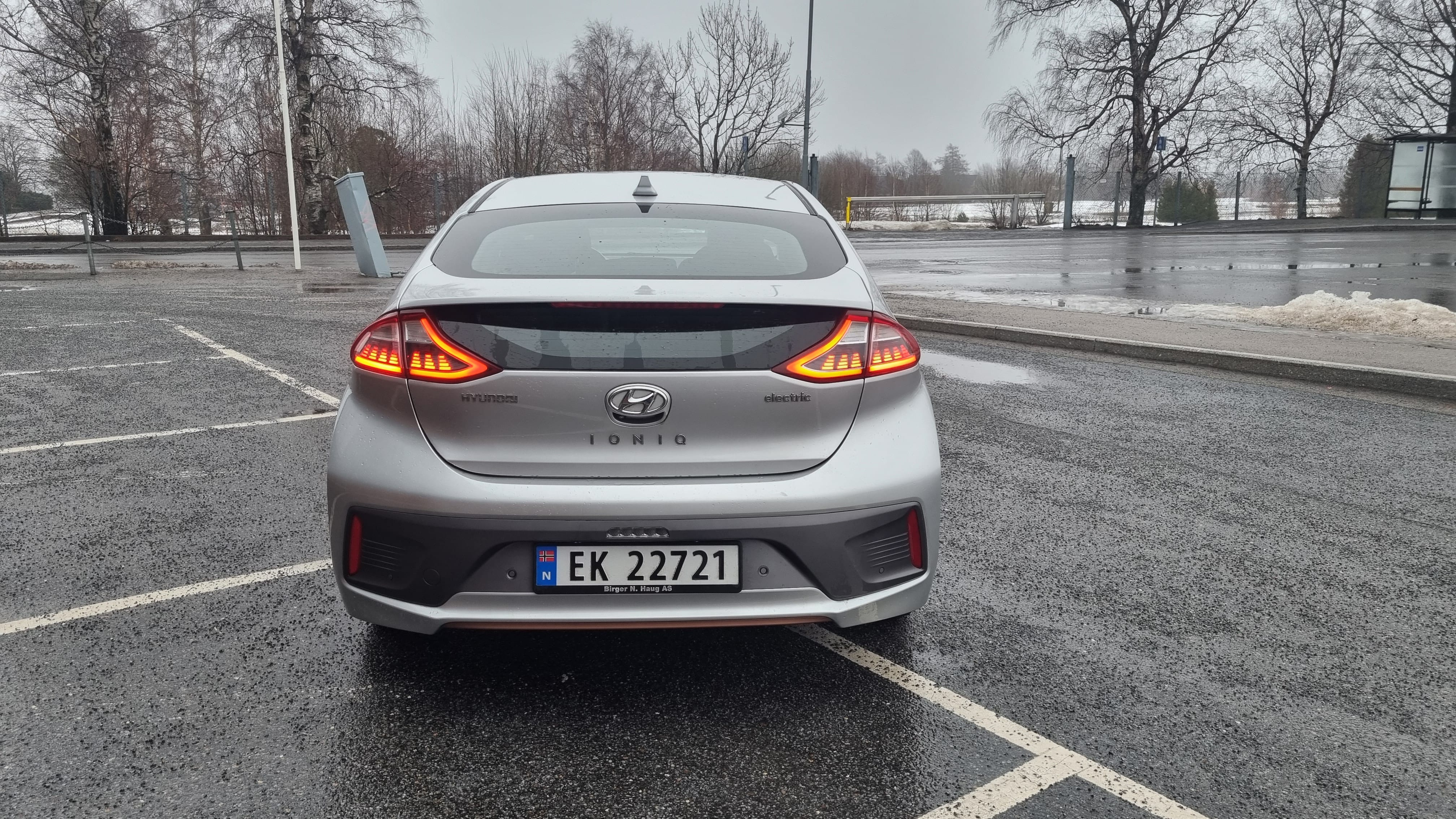 Hyundai Ioniq Electric med Apple CarPlay