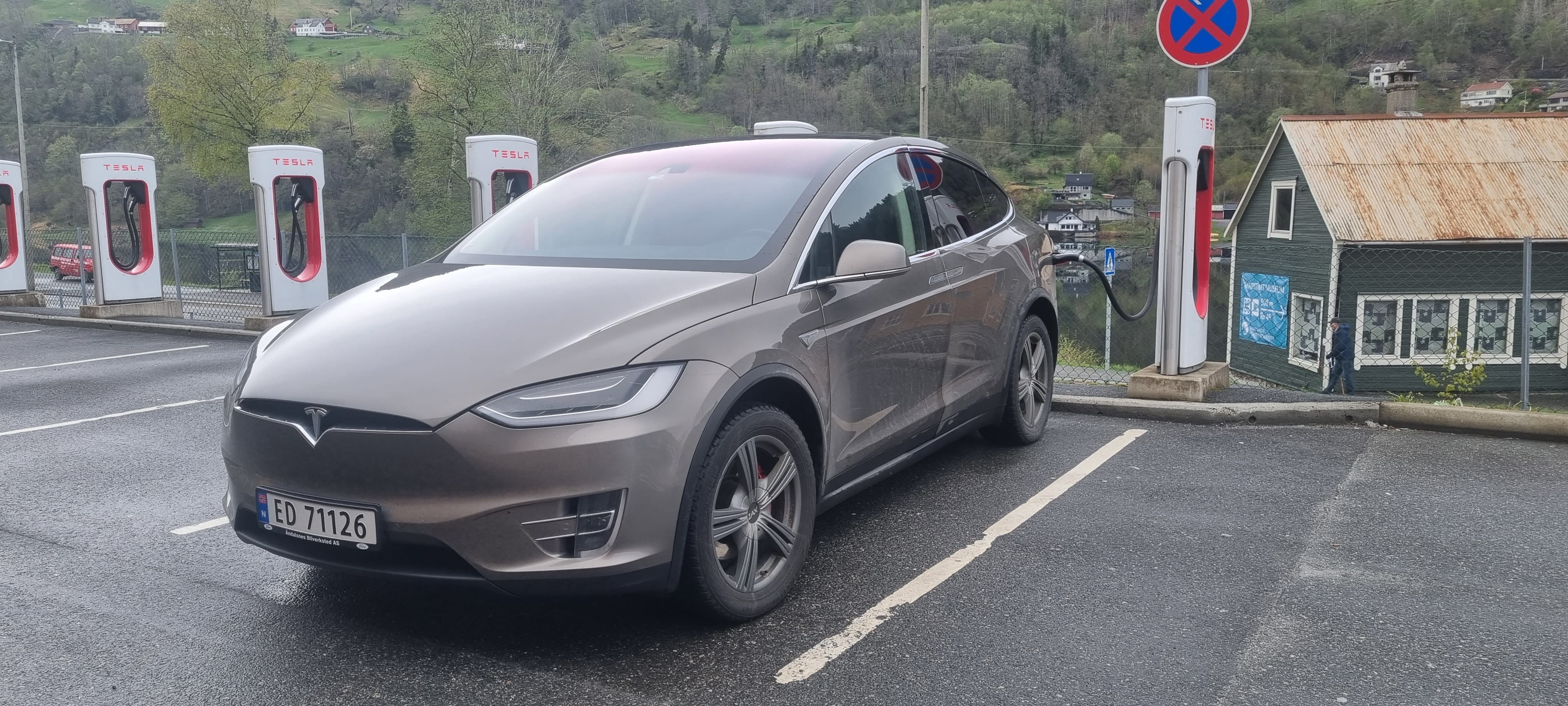Tesla Model X ,7 seter, Gratis Superlading hos Tesla., 2016, Elektrisk, automatisk, 7 seter