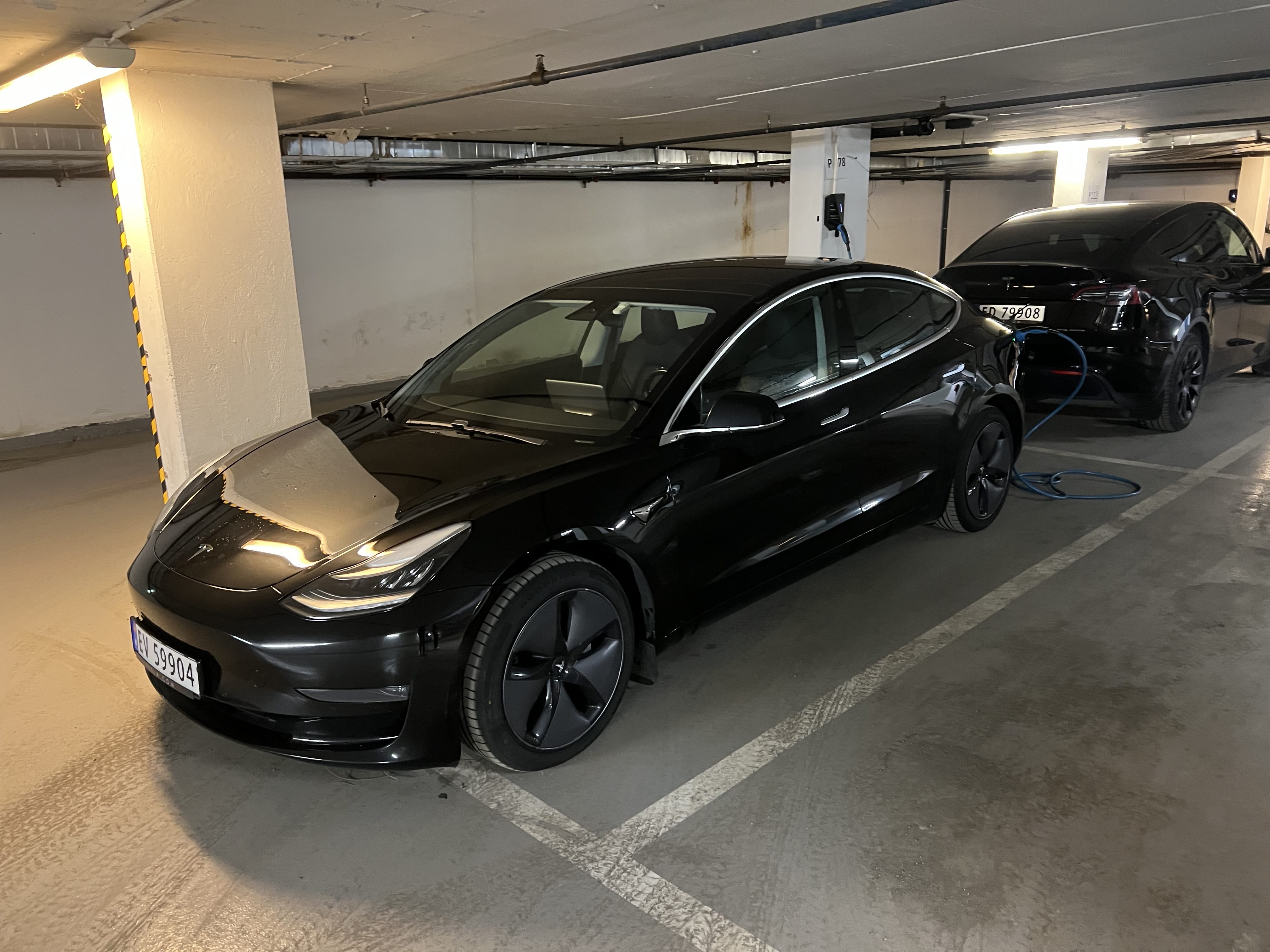 Tesla Model 3 Long Range med Cruisekontroll