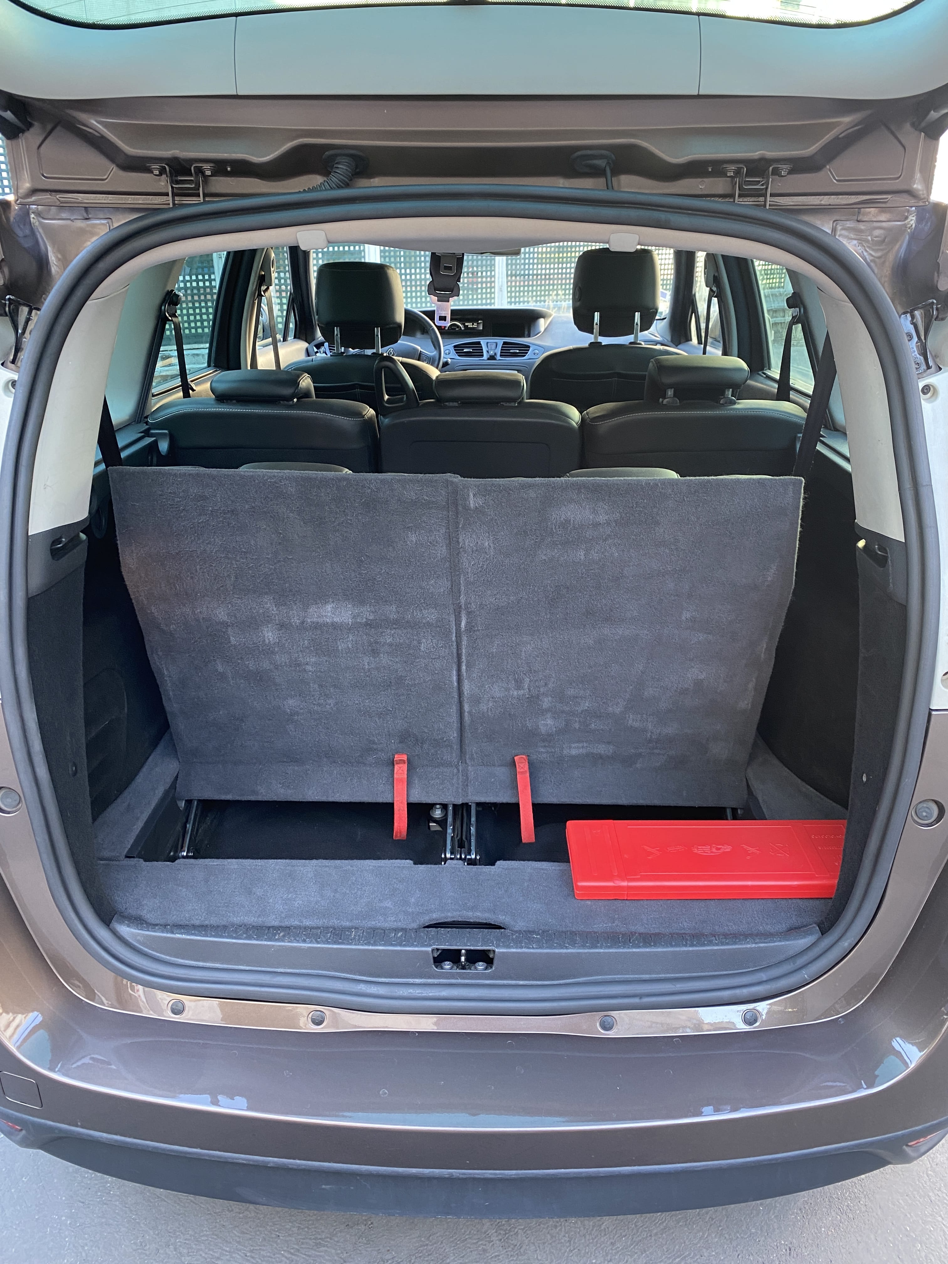 Renault Grand Scenic III 783 mit Schneeketten