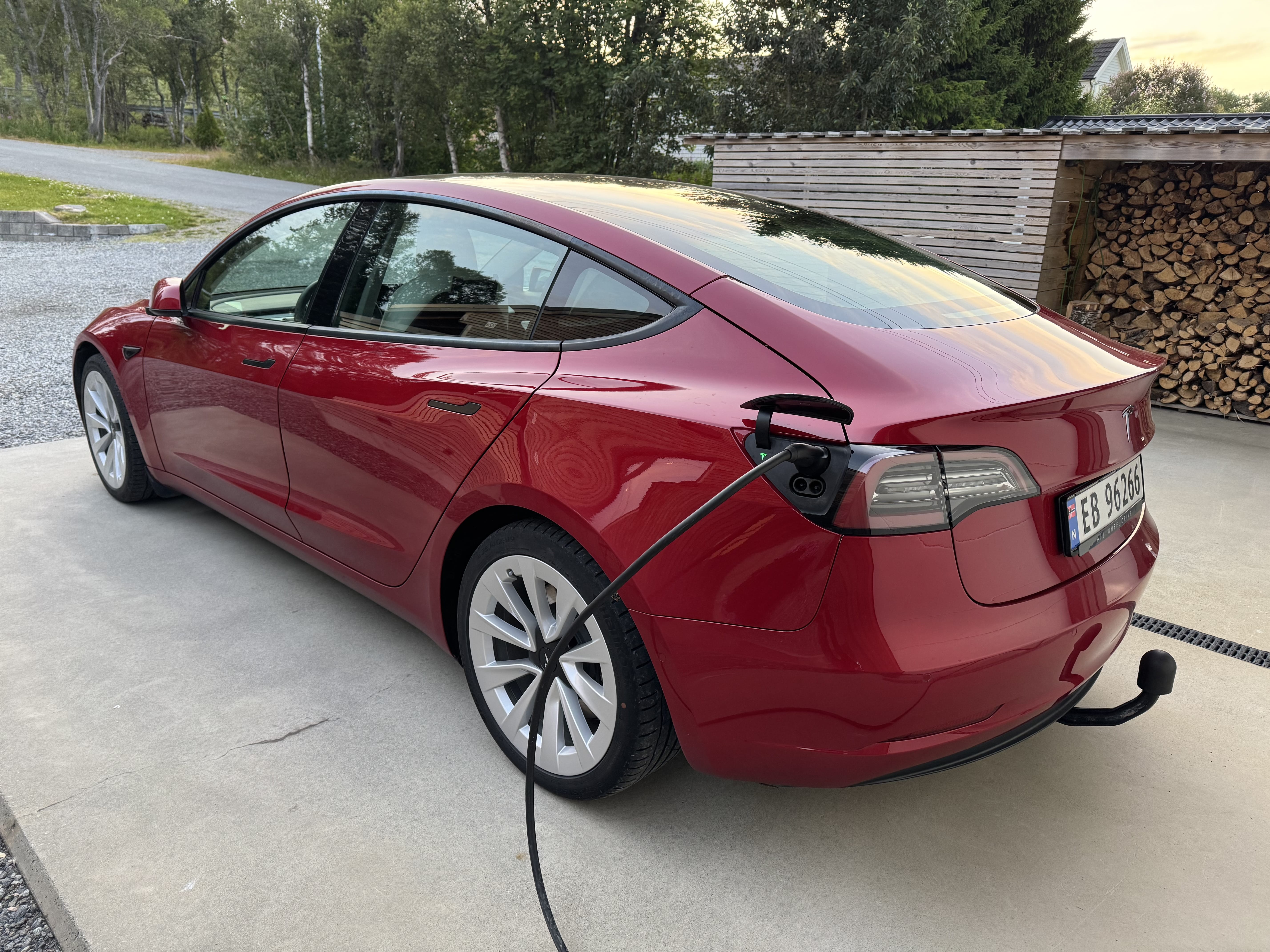 Tesla Model 3 Long Range met GPS