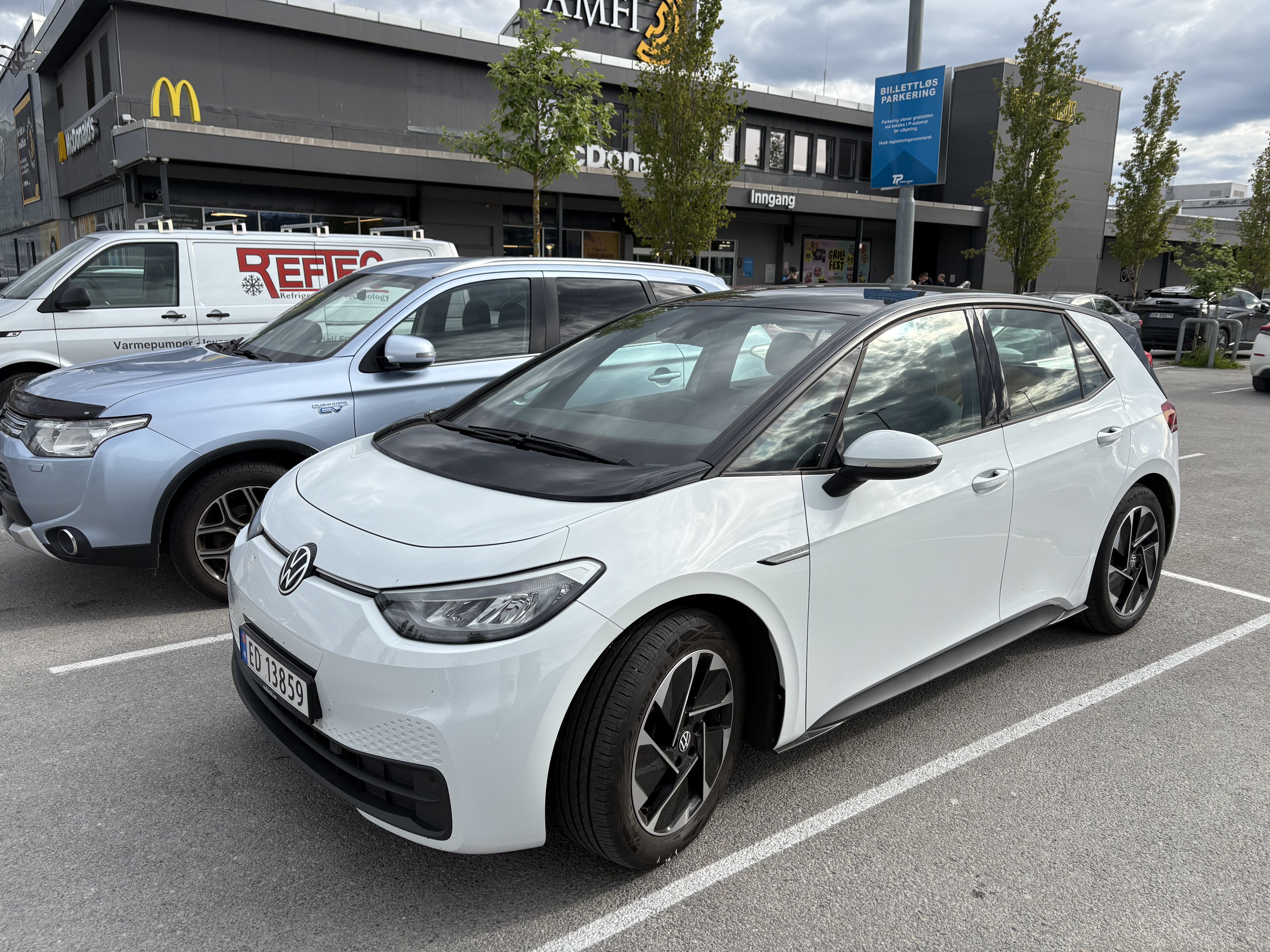 Volkswagen ID.3 med Vinterdekk