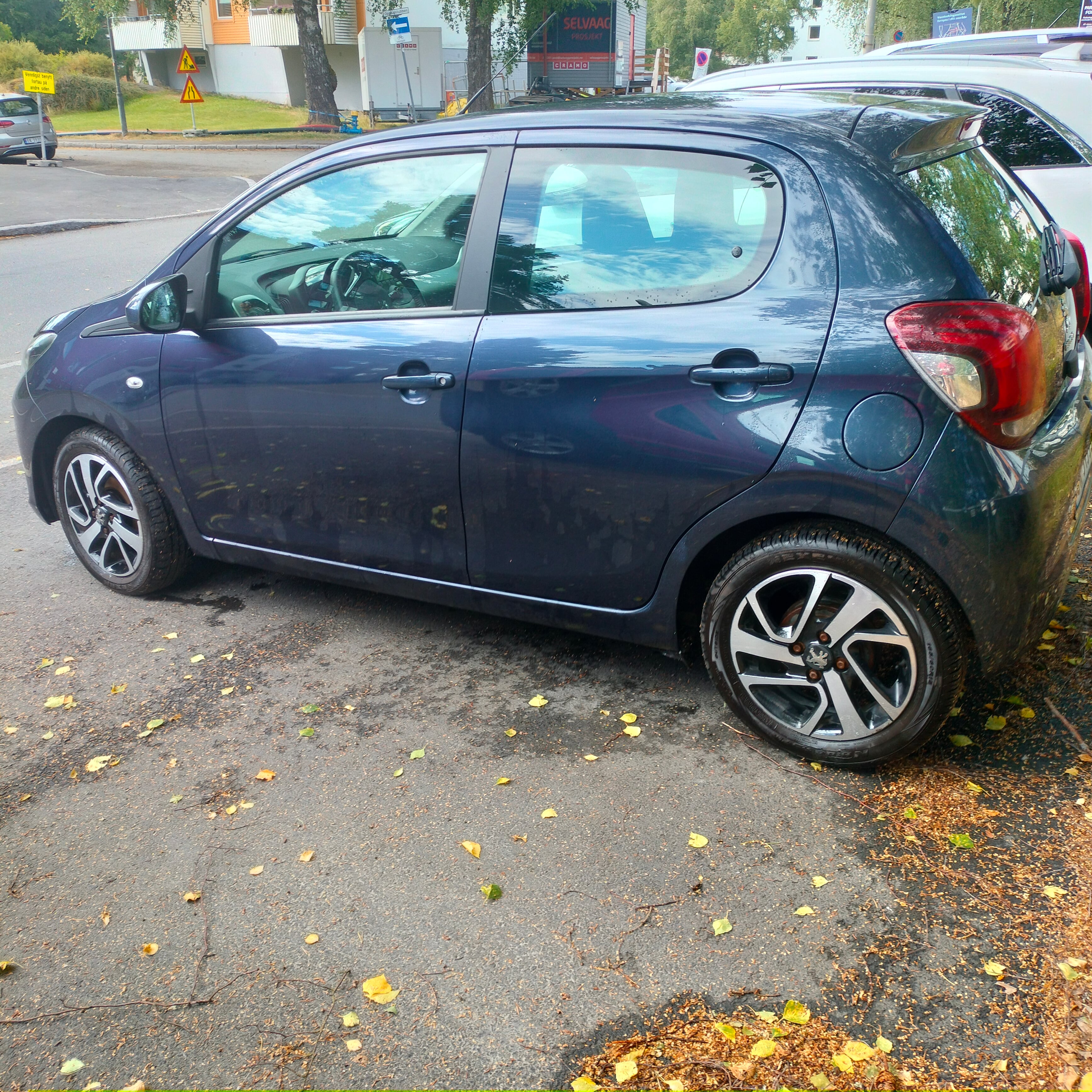 Peugeot 108 med Bluetooth audio