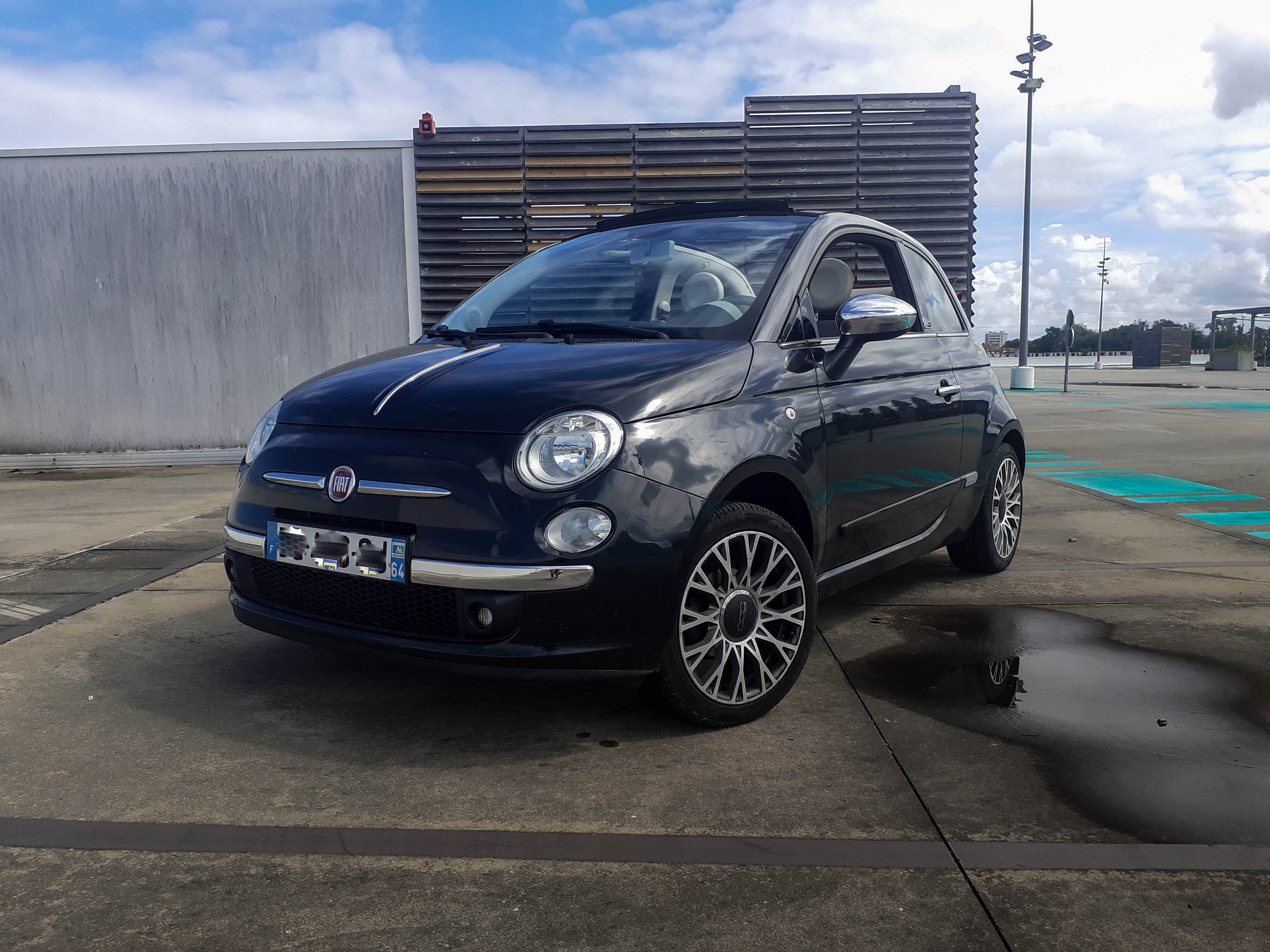 Fiat 500 C avec Climatisation