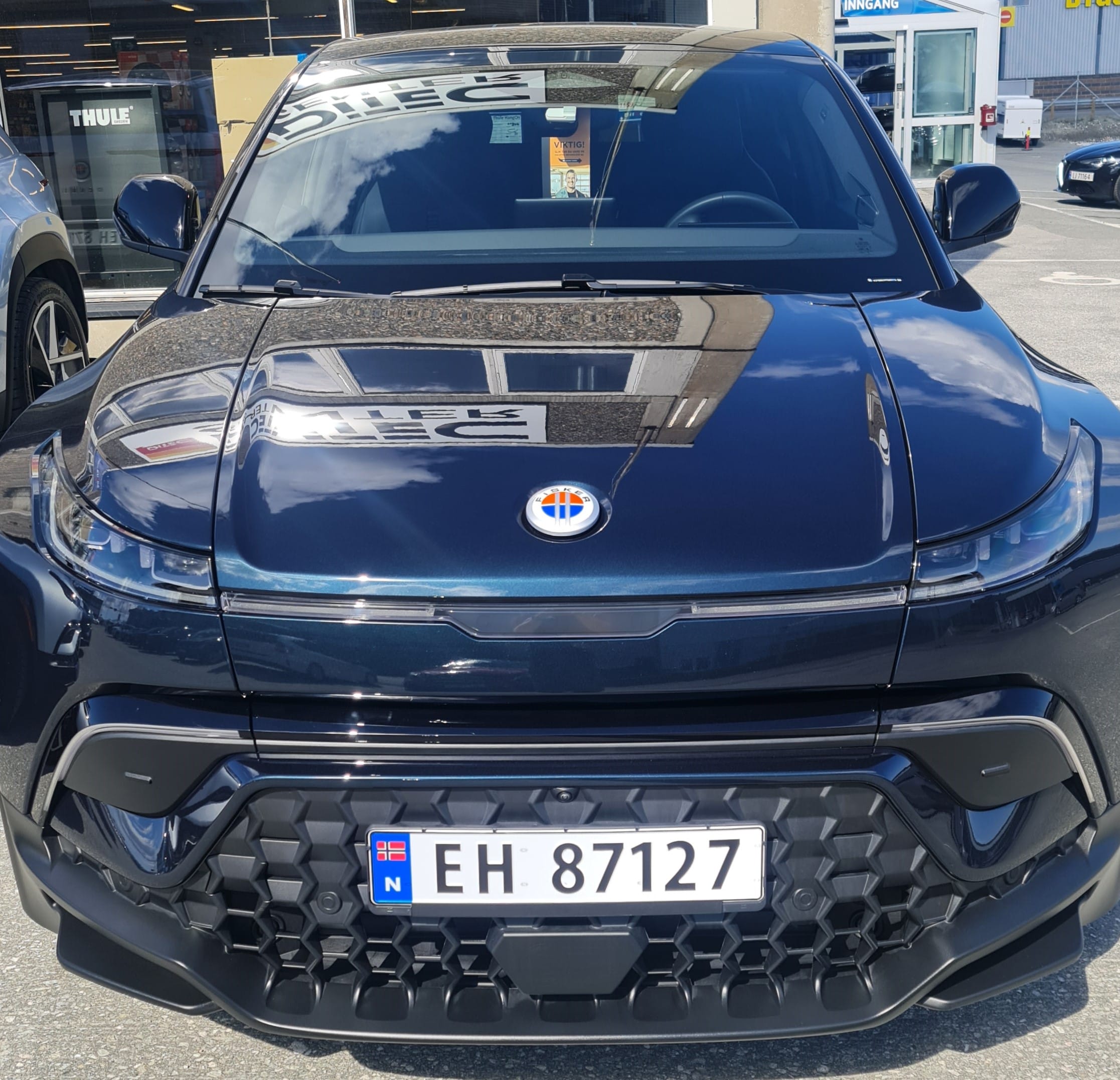 Fisker Ocean One med Bluetooth audio