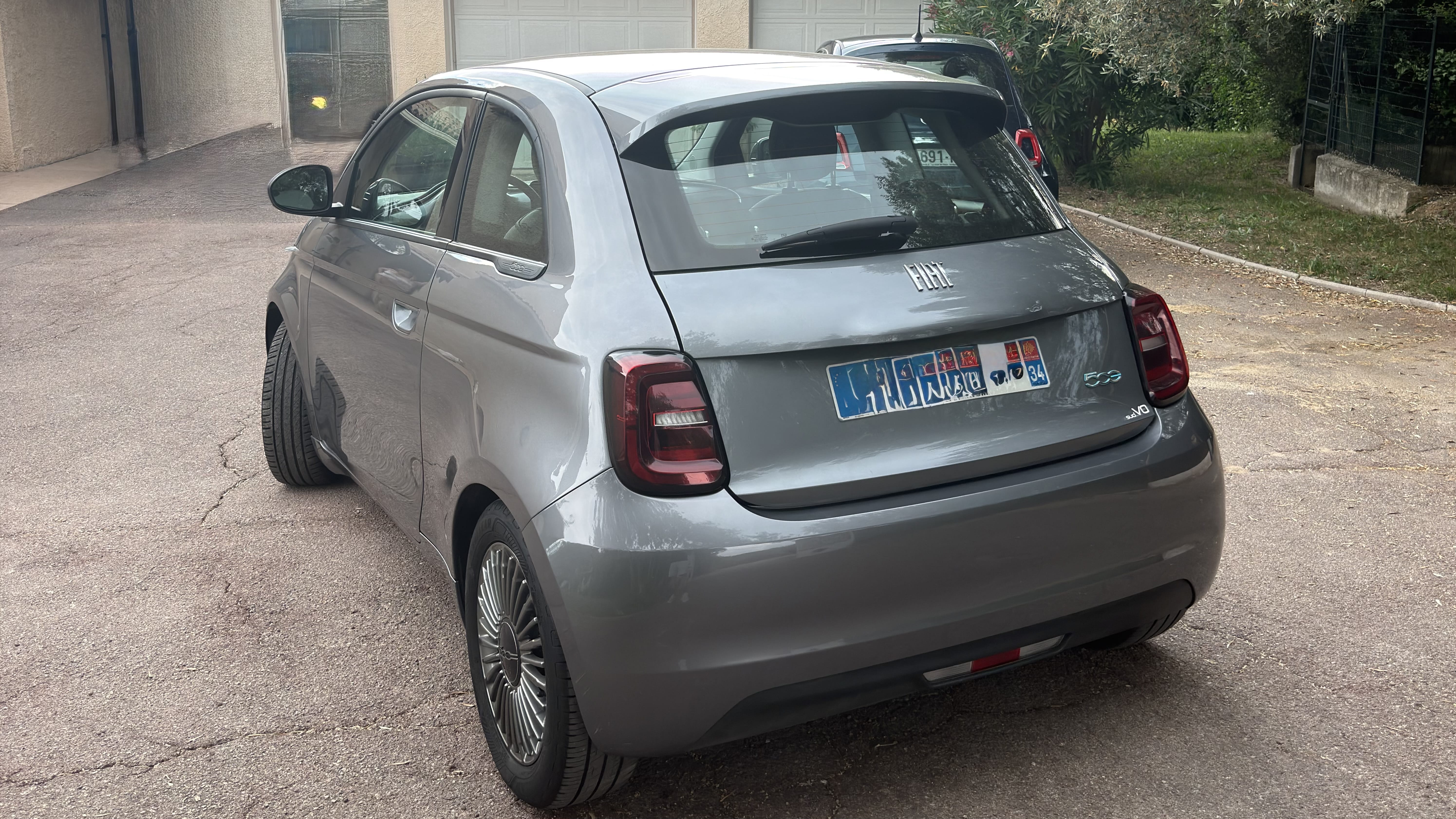 Fiat 500e avec GPS