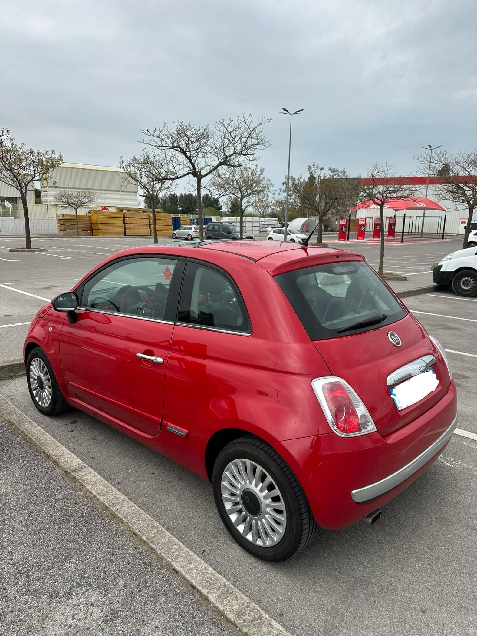 Fiat 500 with Cruise control