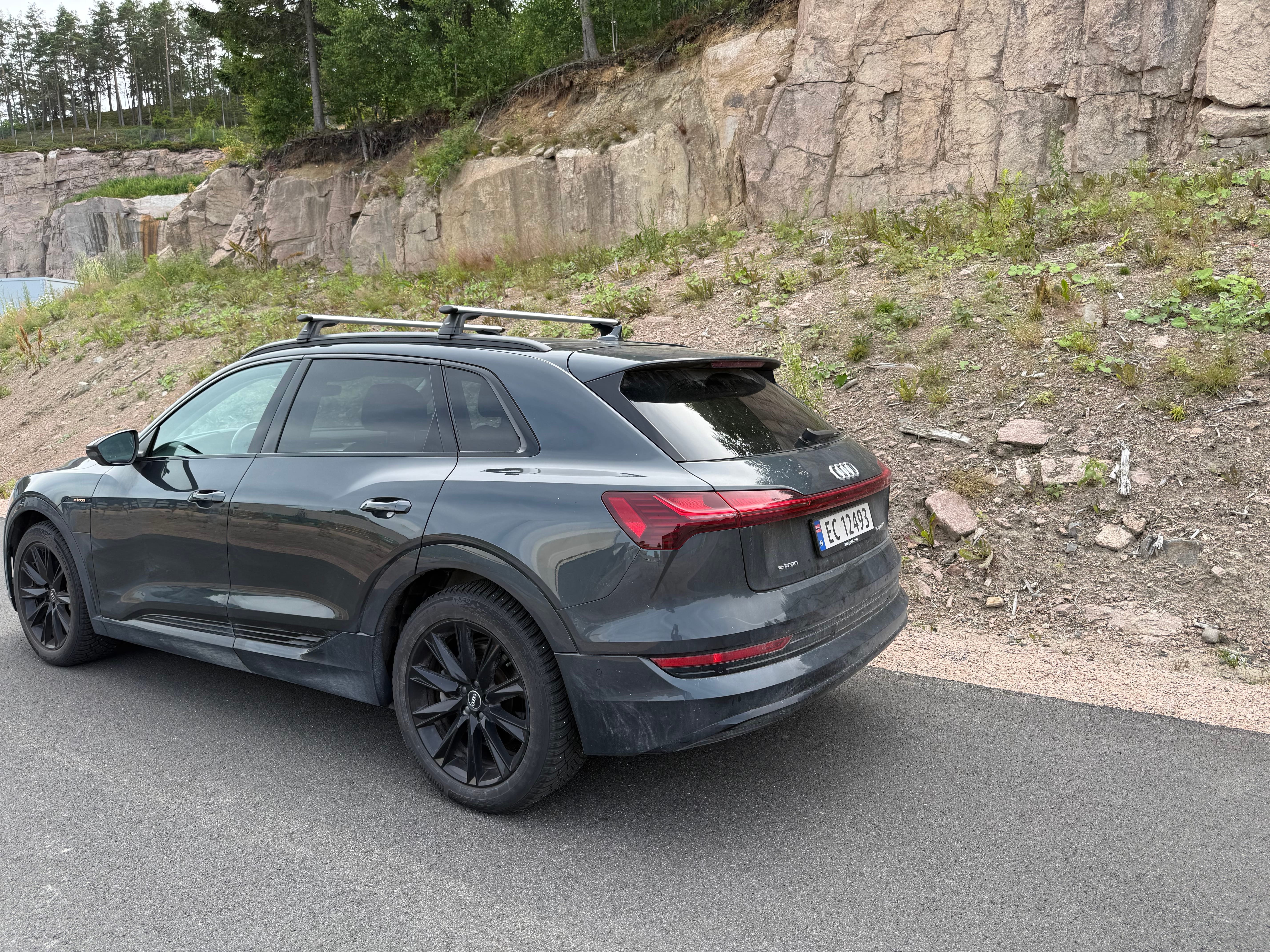 Audi e-tron 55 Advanced sport med Ryggekamera