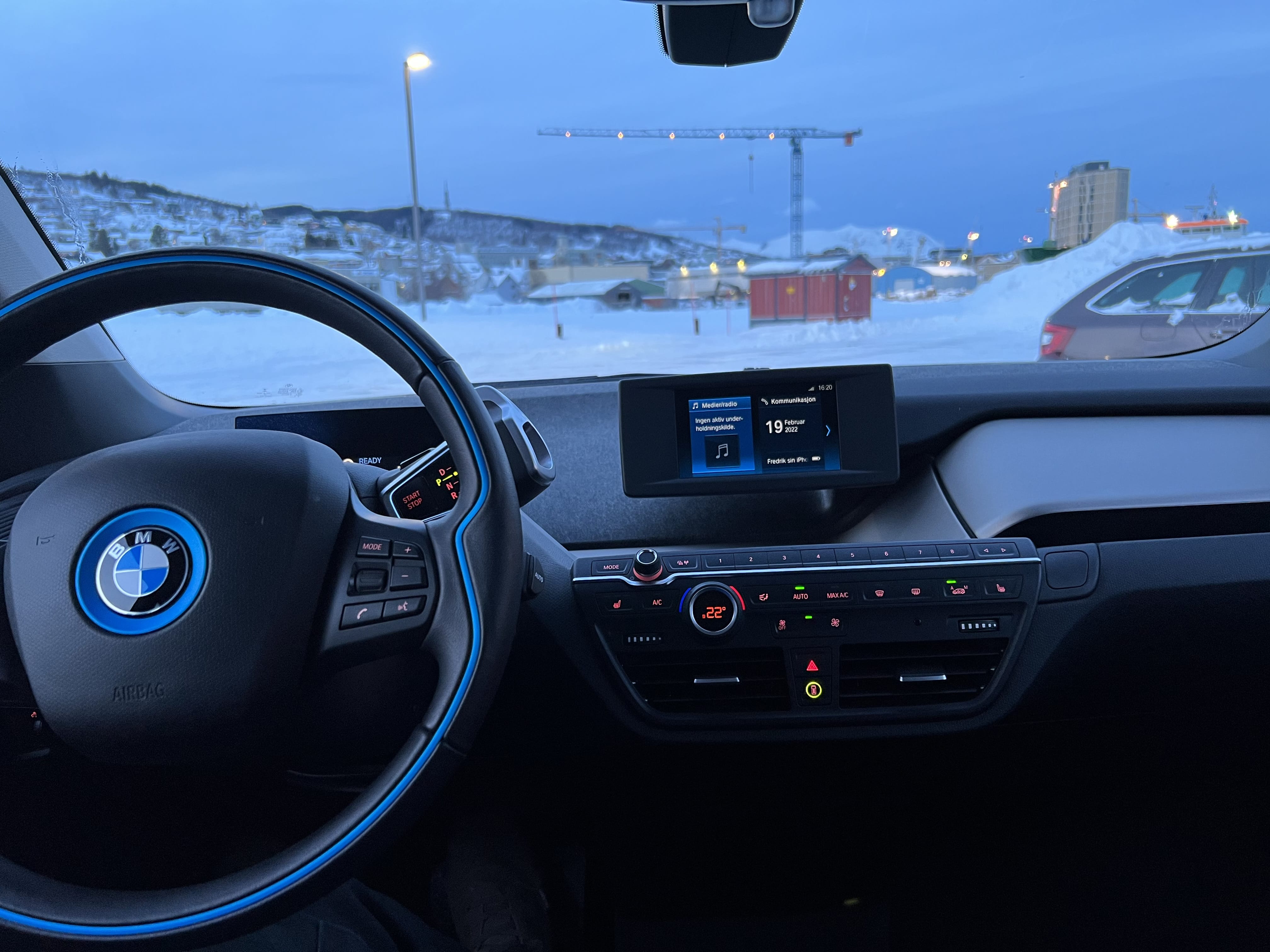 BMW i3 med Cruisekontroll