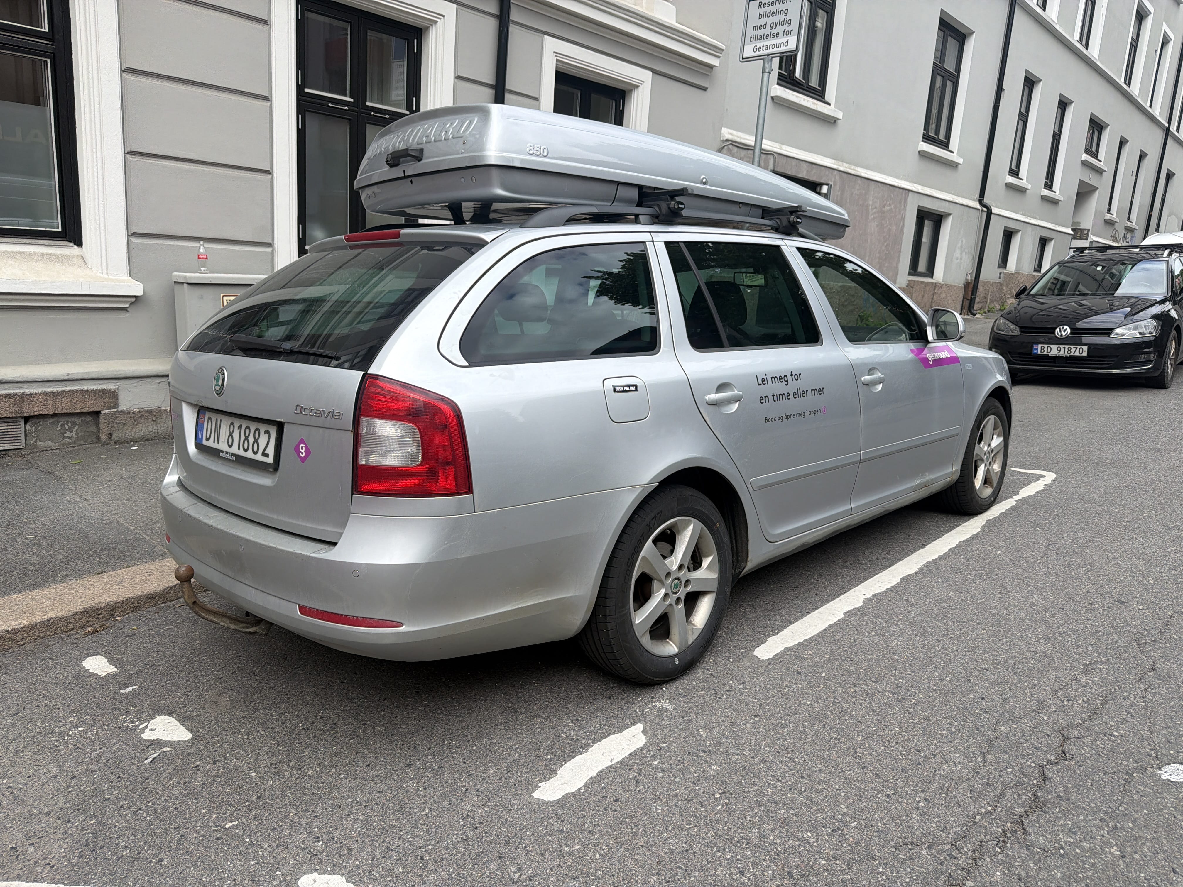 Skoda Octavia med Lydinngang