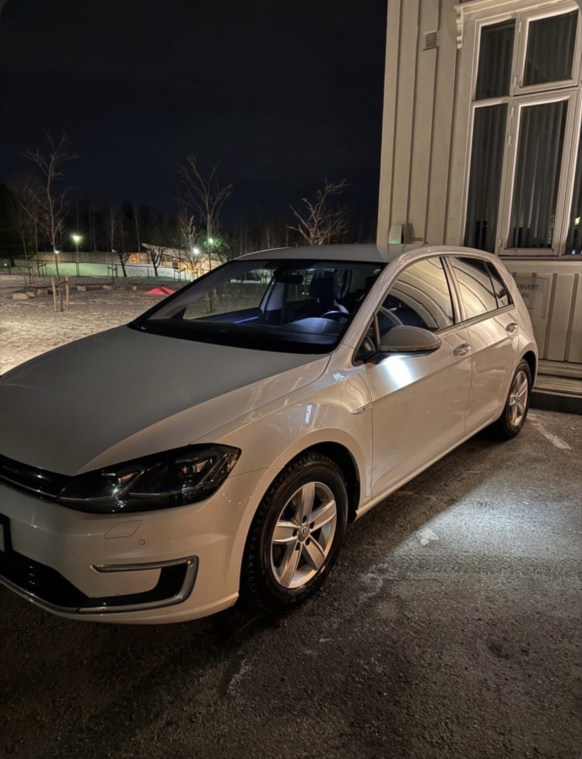Volkswagen e-Golf med Bilradio