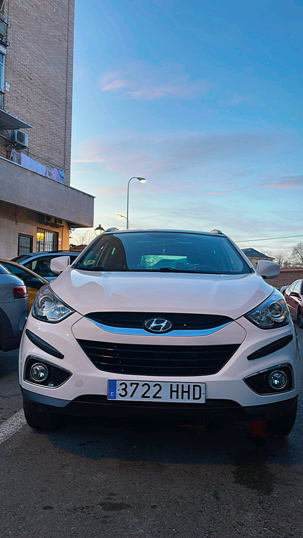 Hyundai iX35 con Silla infantil