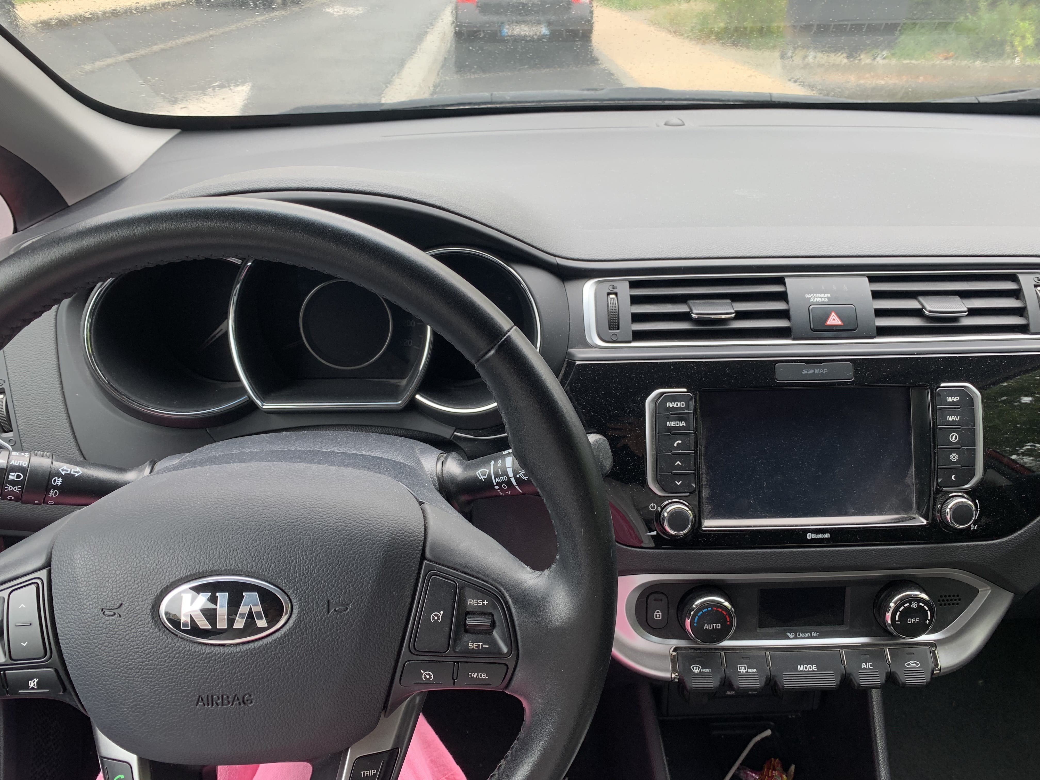 Kia Rio avec GPS