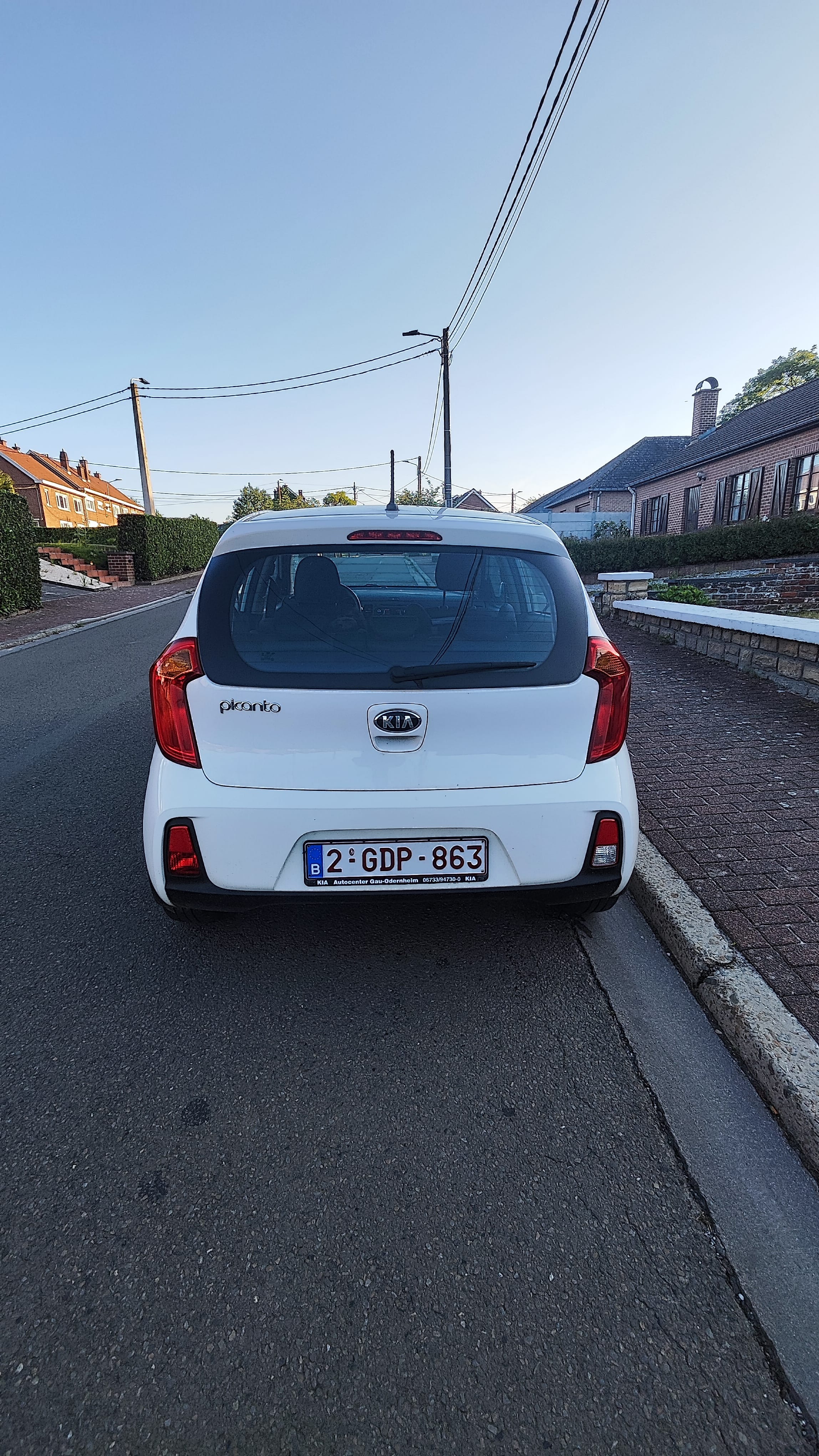 Kia Picanto with USB charging ports
