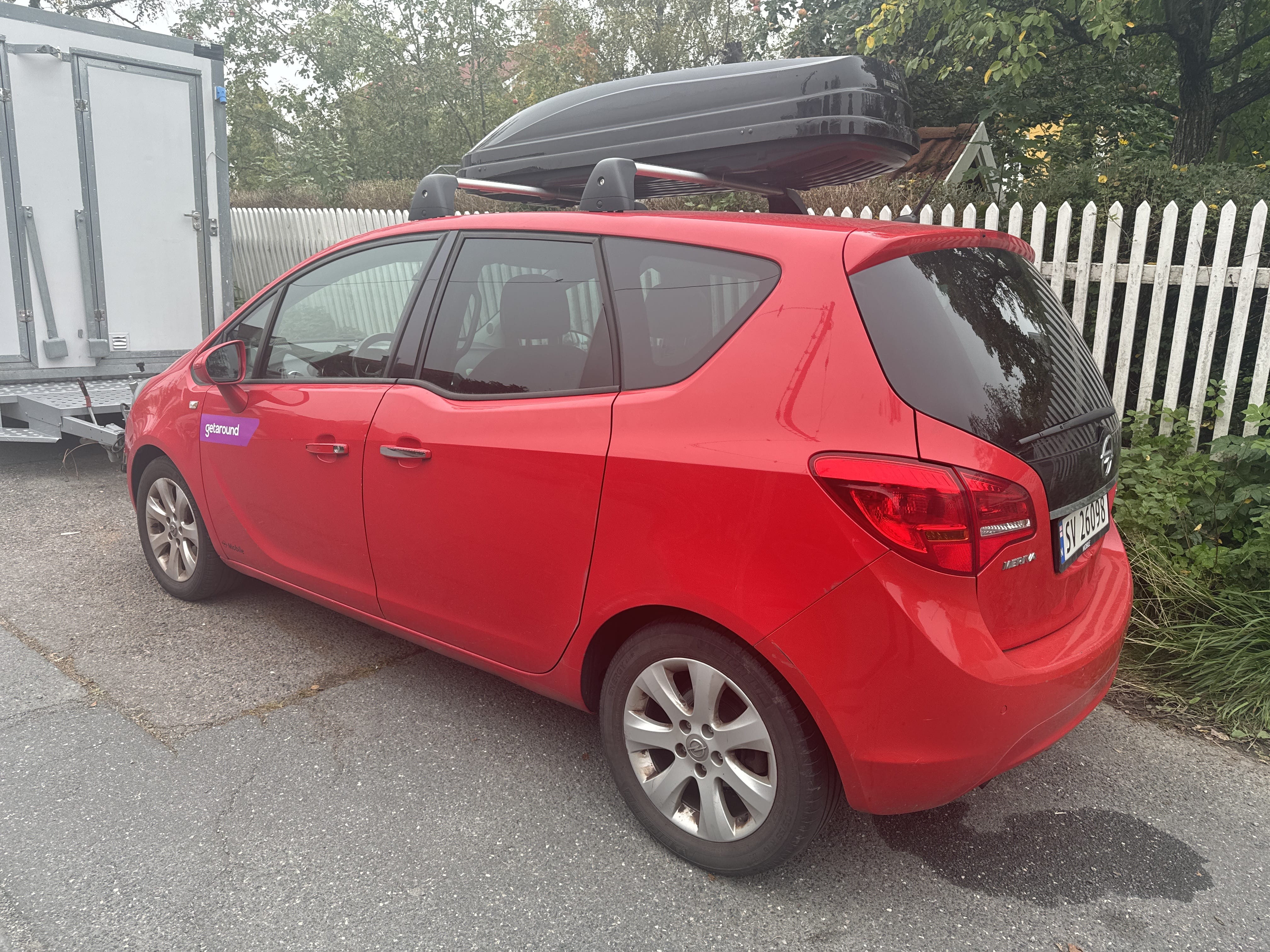 Opel Meriva with Audio / iPod input